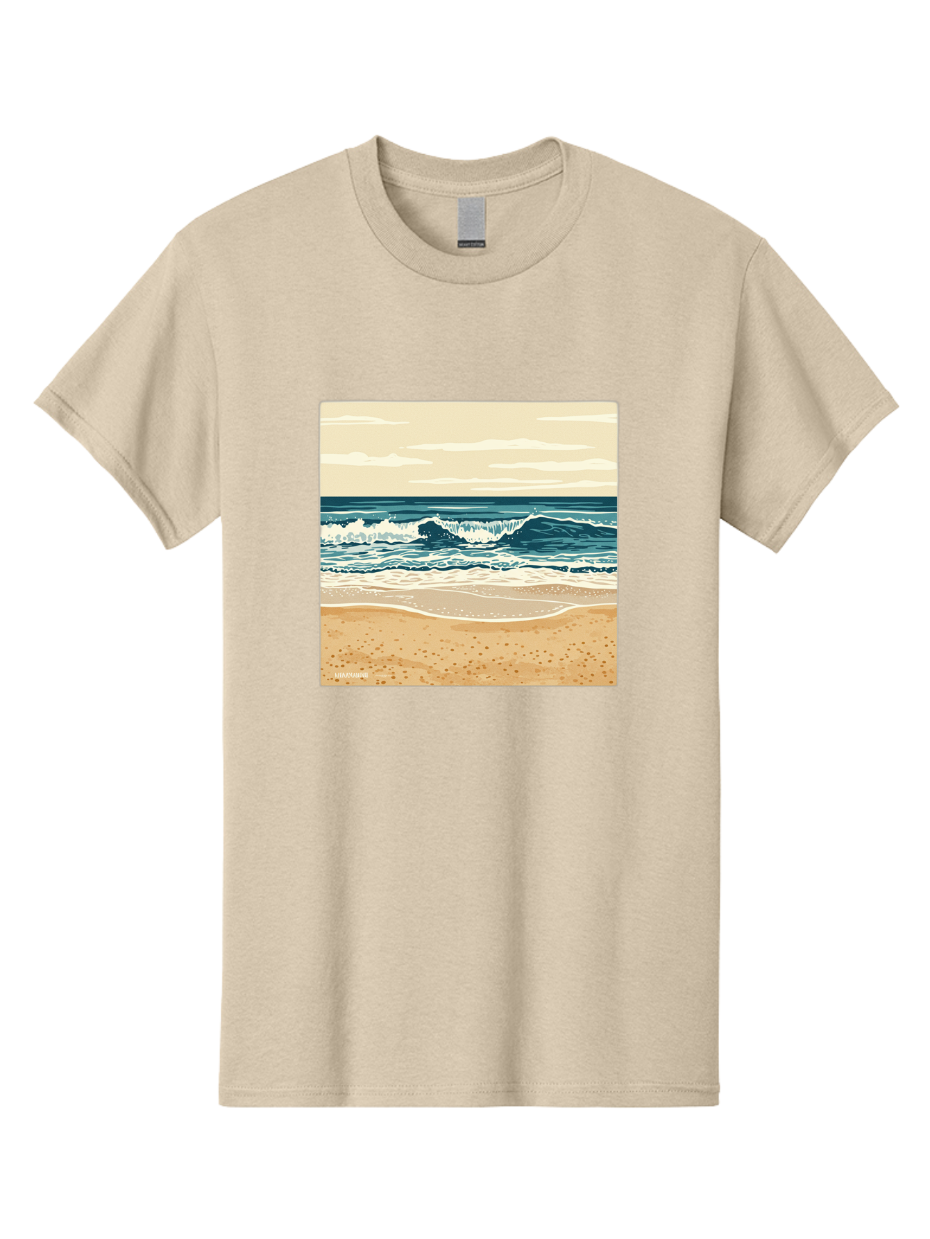 Unplugged-Beach-Scene Men'S Graphic Tee, 100% Cotton, Comfortable Casual Summer Wear, Machine Washable, Vintage Camera, Old Camera, Antique Camera, Black Camera, Classic Photography, Photography Equipment, Nostalgic Device, Film Camera, Bal551 11