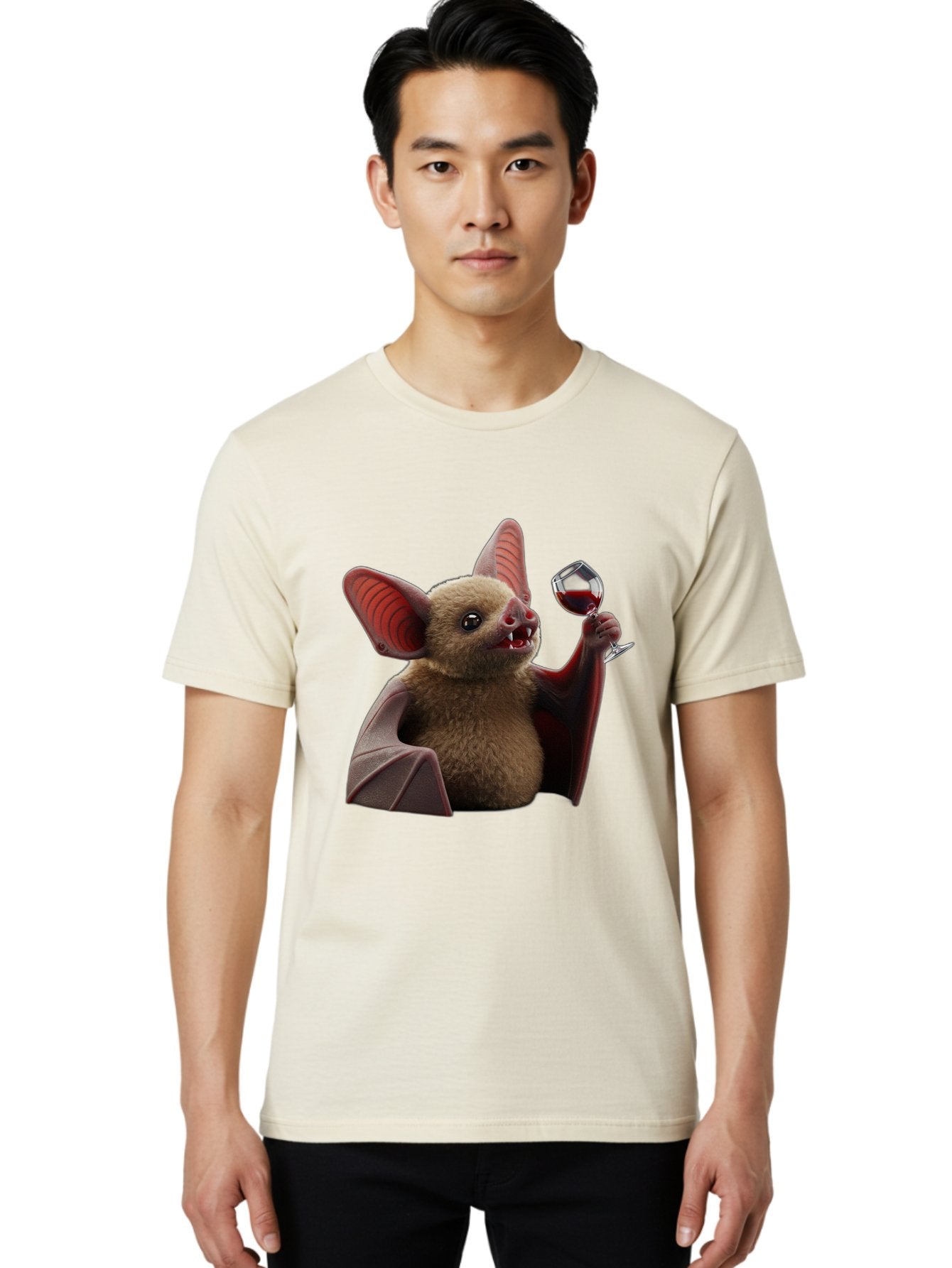 Vampire-Bat-1 Men'S Graphic Tee, 100% Cotton, Comfortable Casual Summer Wear, Machine Washable, Vintage Camera, Old Camera, Antique Camera, Black Camera, Classic Photography, Photography Equipment, Nostalgic Device, Film Camera, Camera Art Bal552 25