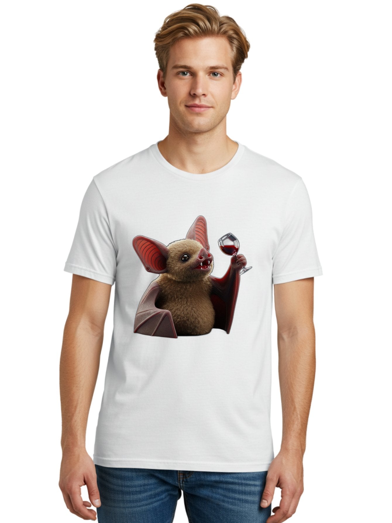 Vampire-Bat-1 Men'S Graphic Tee, 100% Cotton, Comfortable Casual Summer Wear, Machine Washable, Vintage Camera, Old Camera, Antique Camera, Black Camera, Classic Photography, Photography Equipment, Nostalgic Device, Film Camera, Camera Art Bal552 16