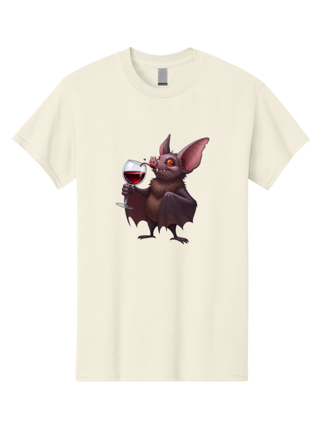 Vampire-Bat-Drinking-Wine Men'S Graphic Tee, 100% Cotton, Comfortable Casual Summer Wear, Machine Washable, Vintage Camera, Old Camera, Antique Camera, Black Camera, Classic Photography, Photography Equipment, Nostalgic Device, Film Camera, Bal553 6