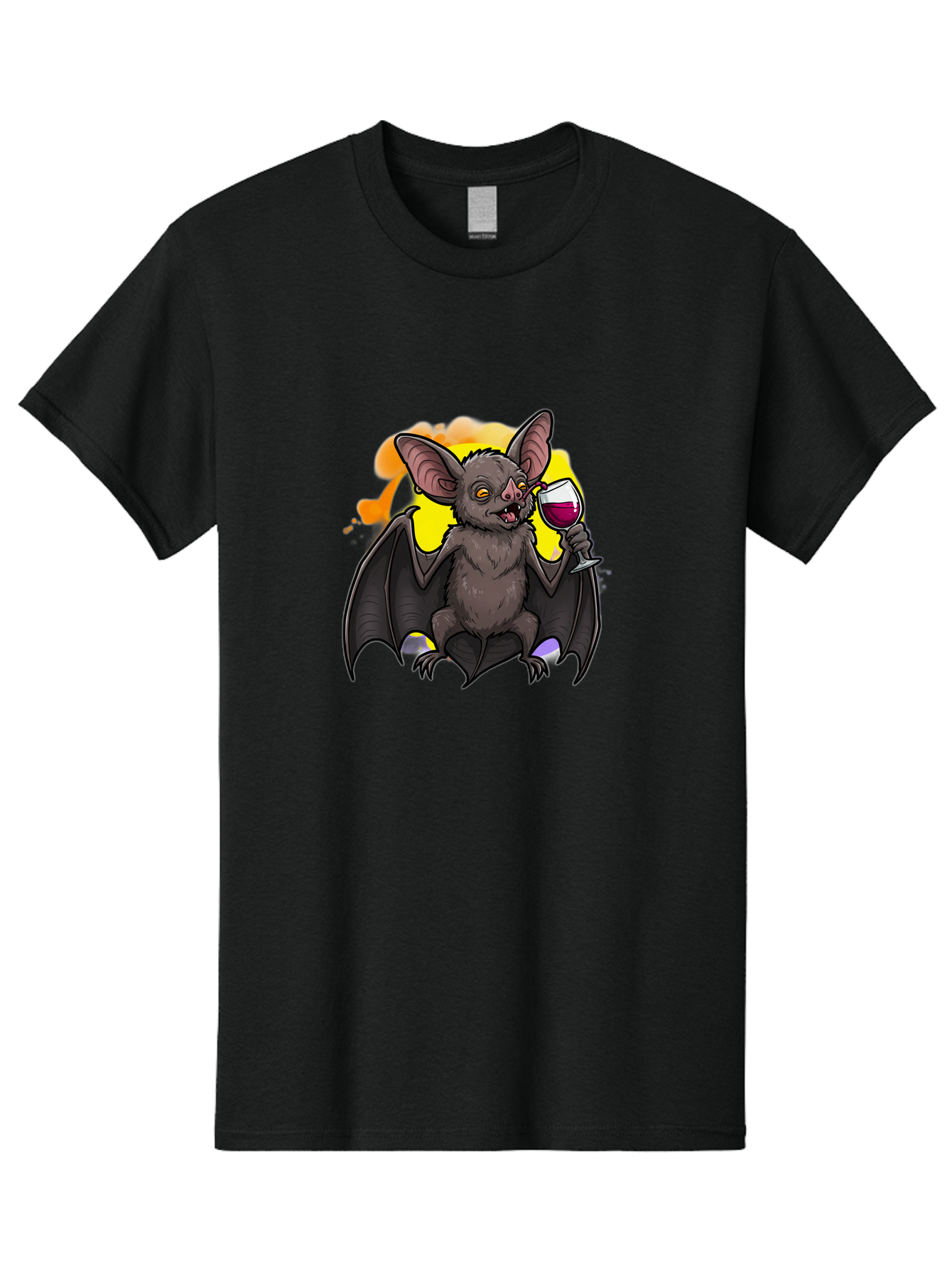 Vampire-Bat-Wine Men'S Graphic Tee, 100% Cotton, Comfortable Casual Summer Wear, Machine Washable, Vintage Camera, Old Camera, Antique Camera, Black Camera, Classic Photography, Photography Equipment, Nostalgic Device, Film Camera, Camera Art Bal555 14