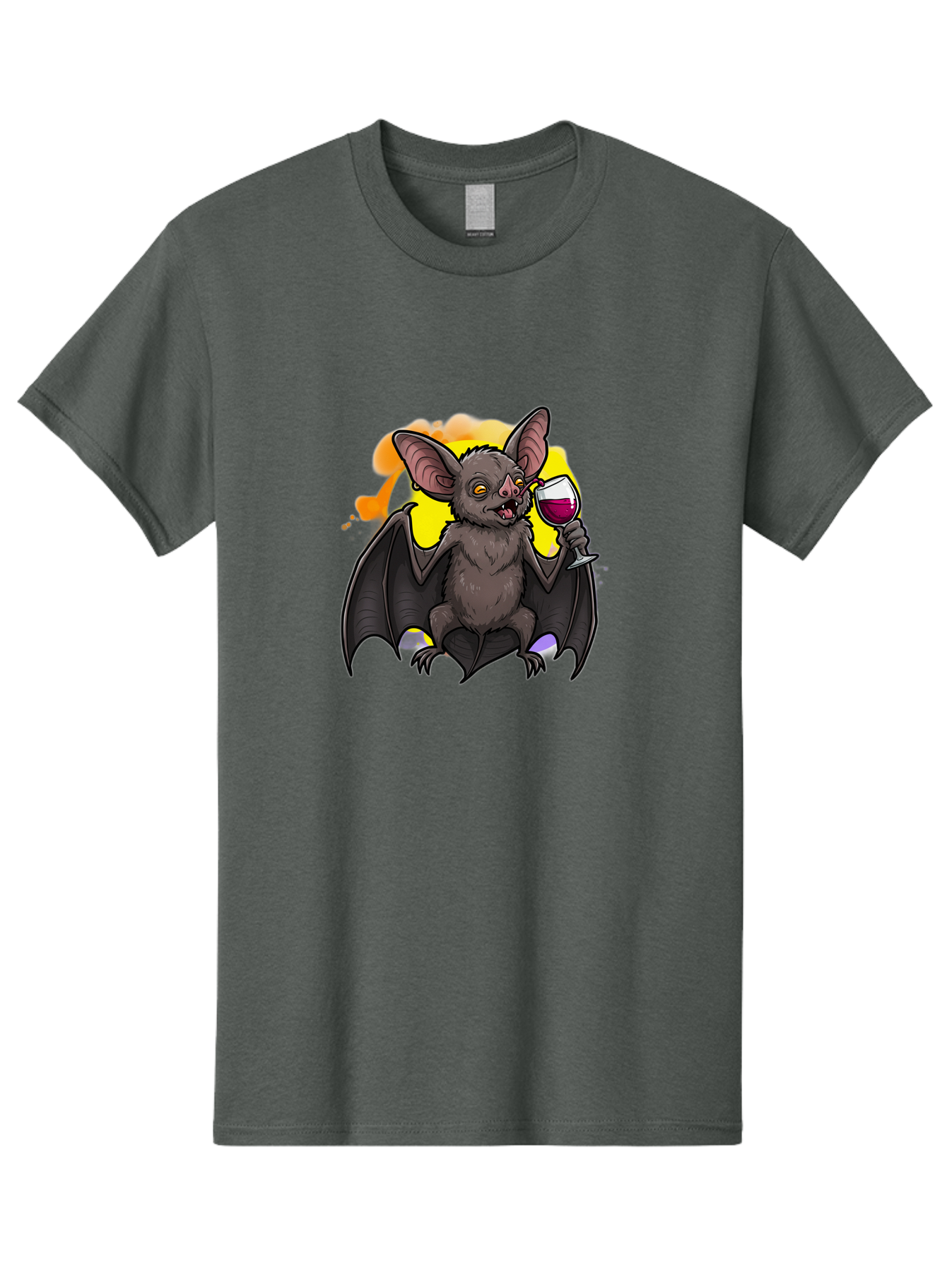 Vampire-Bat-Wine Men'S Graphic Tee, 100% Cotton, Comfortable Casual Summer Wear, Machine Washable, Vintage Camera, Old Camera, Antique Camera, Black Camera, Classic Photography, Photography Equipment, Nostalgic Device, Film Camera, Camera Art Bal555 9