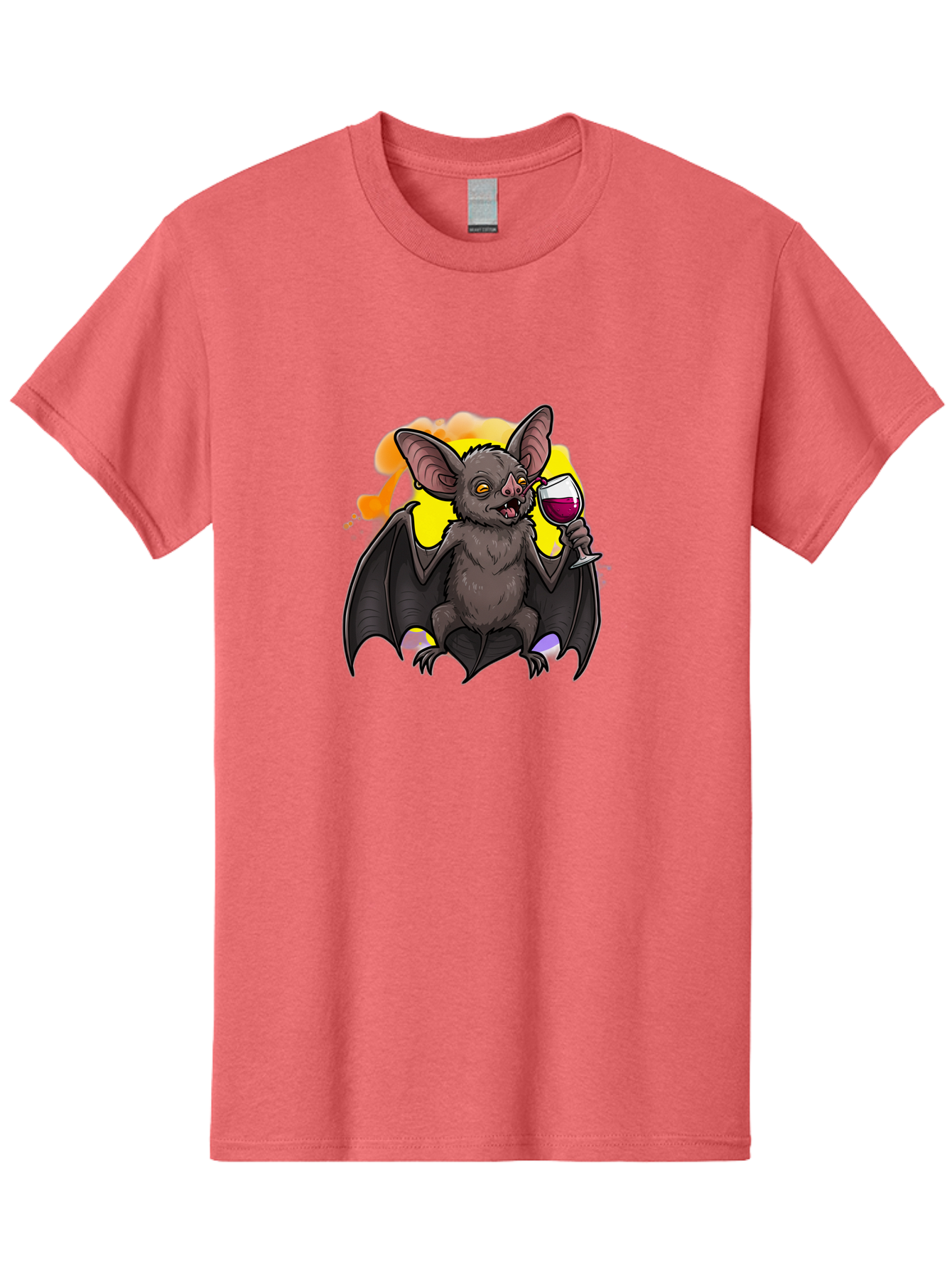 Vampire-Bat-Wine Men'S Graphic Tee, 100% Cotton, Comfortable Casual Summer Wear, Machine Washable, Vintage Camera, Old Camera, Antique Camera, Black Camera, Classic Photography, Photography Equipment, Nostalgic Device, Film Camera, Camera Art Bal555 5
