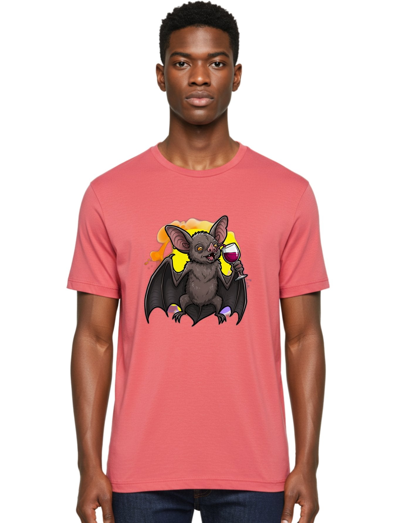 Vampire-Bat-Wine Men'S Graphic Tee, 100% Cotton, Comfortable Casual Summer Wear, Machine Washable, Vintage Camera, Old Camera, Antique Camera, Black Camera, Classic Photography, Photography Equipment, Nostalgic Device, Film Camera, Camera Art Bal555 26