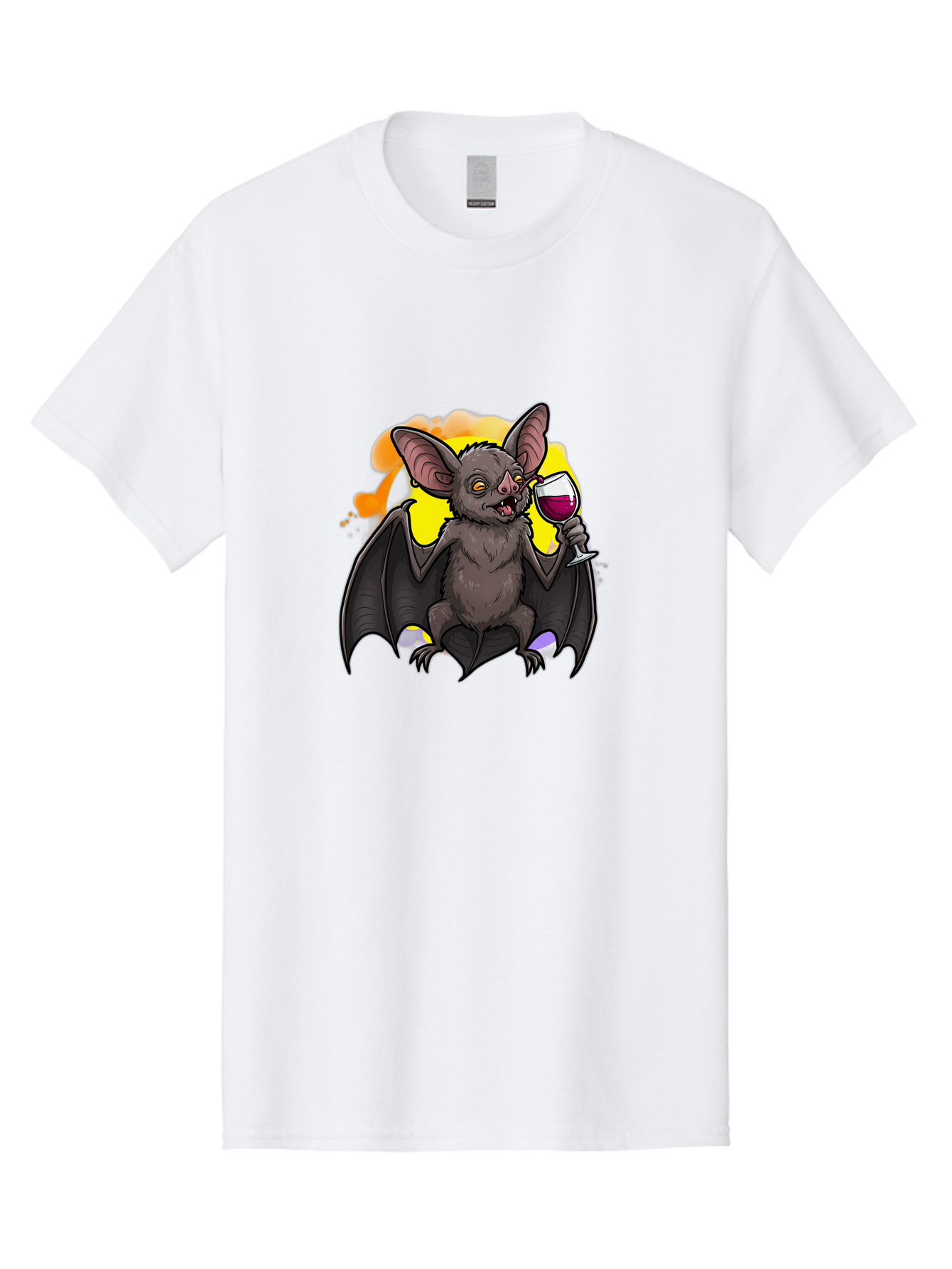 Vampire-Bat-Wine Men'S Graphic Tee, 100% Cotton, Comfortable Casual Summer Wear, Machine Washable, Vintage Camera, Old Camera, Antique Camera, Black Camera, Classic Photography, Photography Equipment, Nostalgic Device, Film Camera, Camera Art Bal555 3