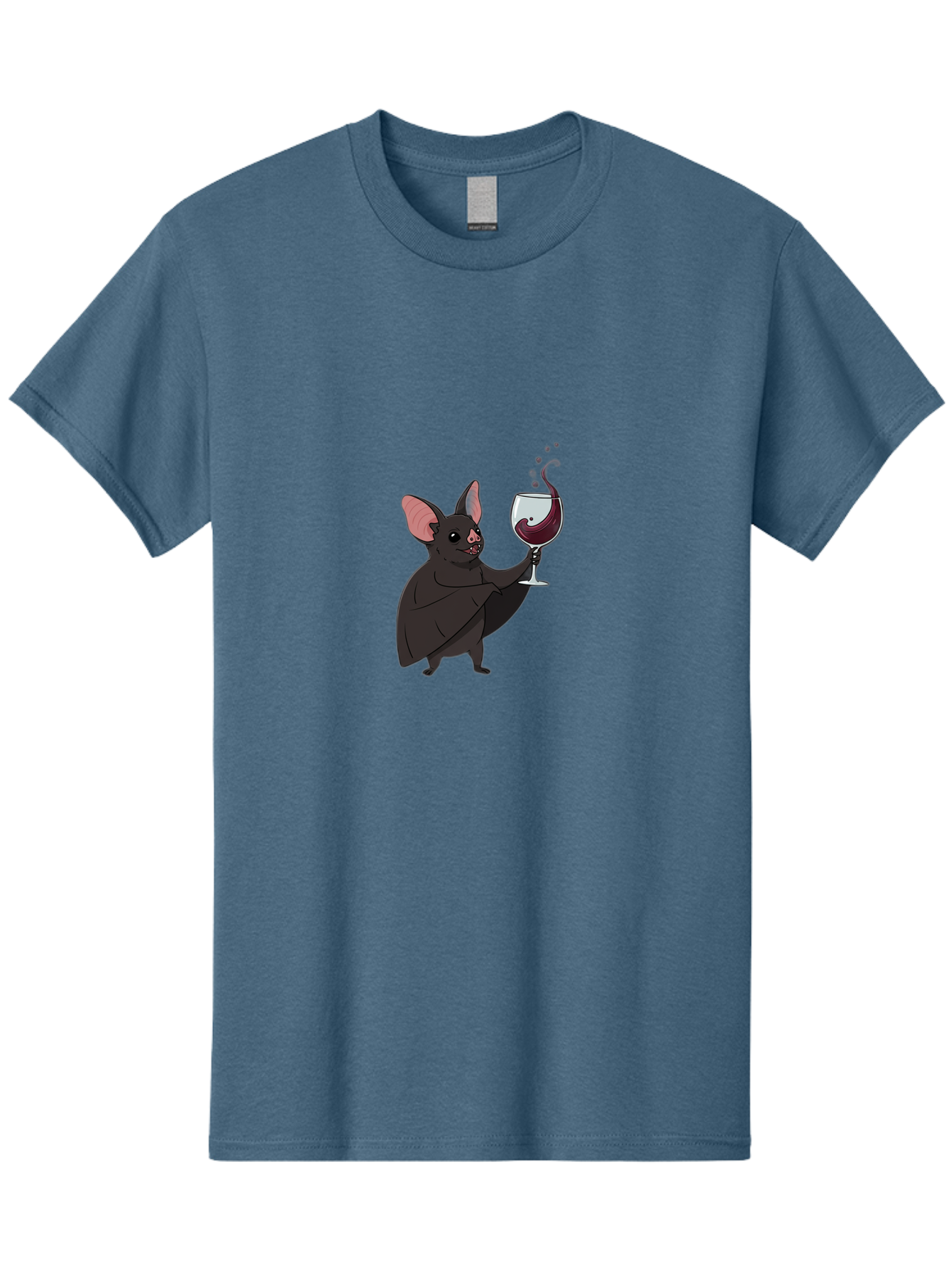 Vampire-Bat-Wineglass Men'S Graphic Tee, 100% Cotton, Comfortable Casual Summer Wear, Machine Washable, Vintage Camera, Old Camera, Antique Camera, Black Camera, Classic Photography, Photography Equipment, Nostalgic Device, Film Camera, Bal556 5
