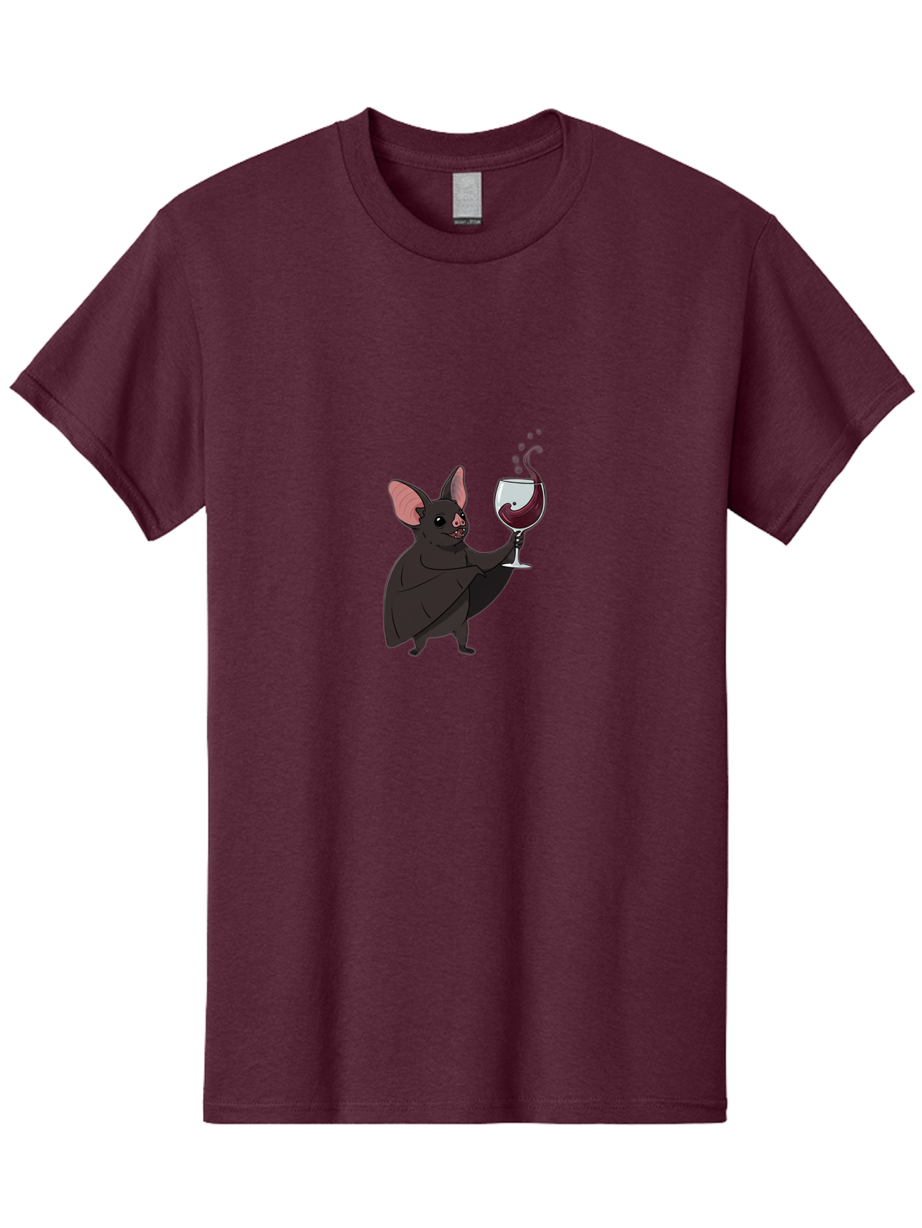 Vampire-Bat-Wineglass Men'S Graphic Tee, 100% Cotton, Comfortable Casual Summer Wear, Machine Washable, Vintage Camera, Old Camera, Antique Camera, Black Camera, Classic Photography, Photography Equipment, Nostalgic Device, Film Camera, Bal556 12