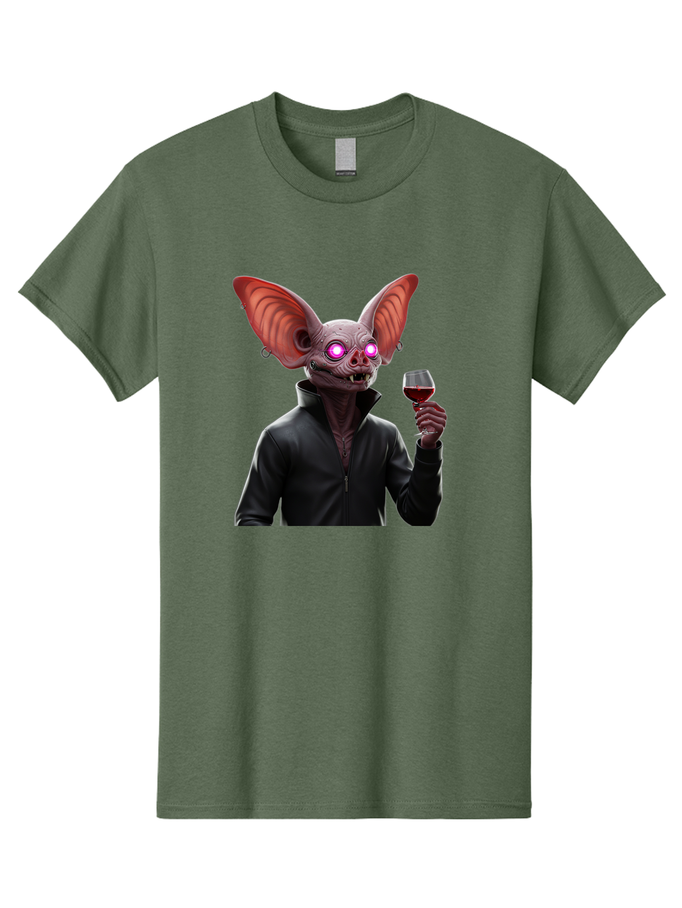 Vampire-Bat-With-Wine Men'S Graphic Tee, 100% Cotton, Comfortable Casual Summer Wear, Machine Washable, Vintage Camera, Old Camera, Antique Camera, Black Camera, Classic Photography, Photography Equipment, Nostalgic Device, Film Camera, Bal557 11
