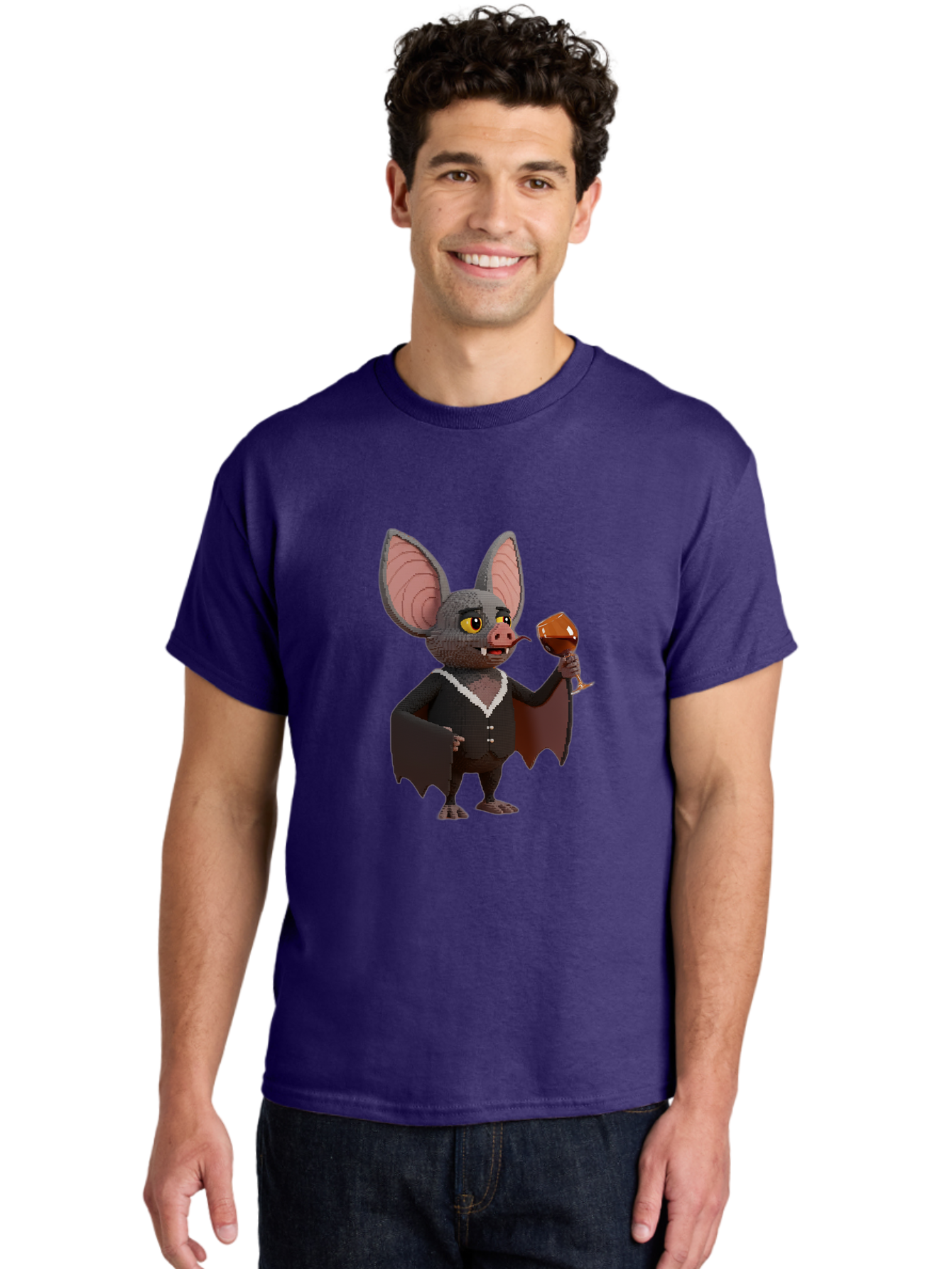 Vampire-Bat Men'S Graphic Tee, 100% Cotton, Comfortable Casual Summer Wear, Machine Washable, Vintage Camera, Old Camera, Antique Camera, Black Camera, Classic Photography, Photography Equipment, Nostalgic Device, Film Camera, Camera Art Bal558 24