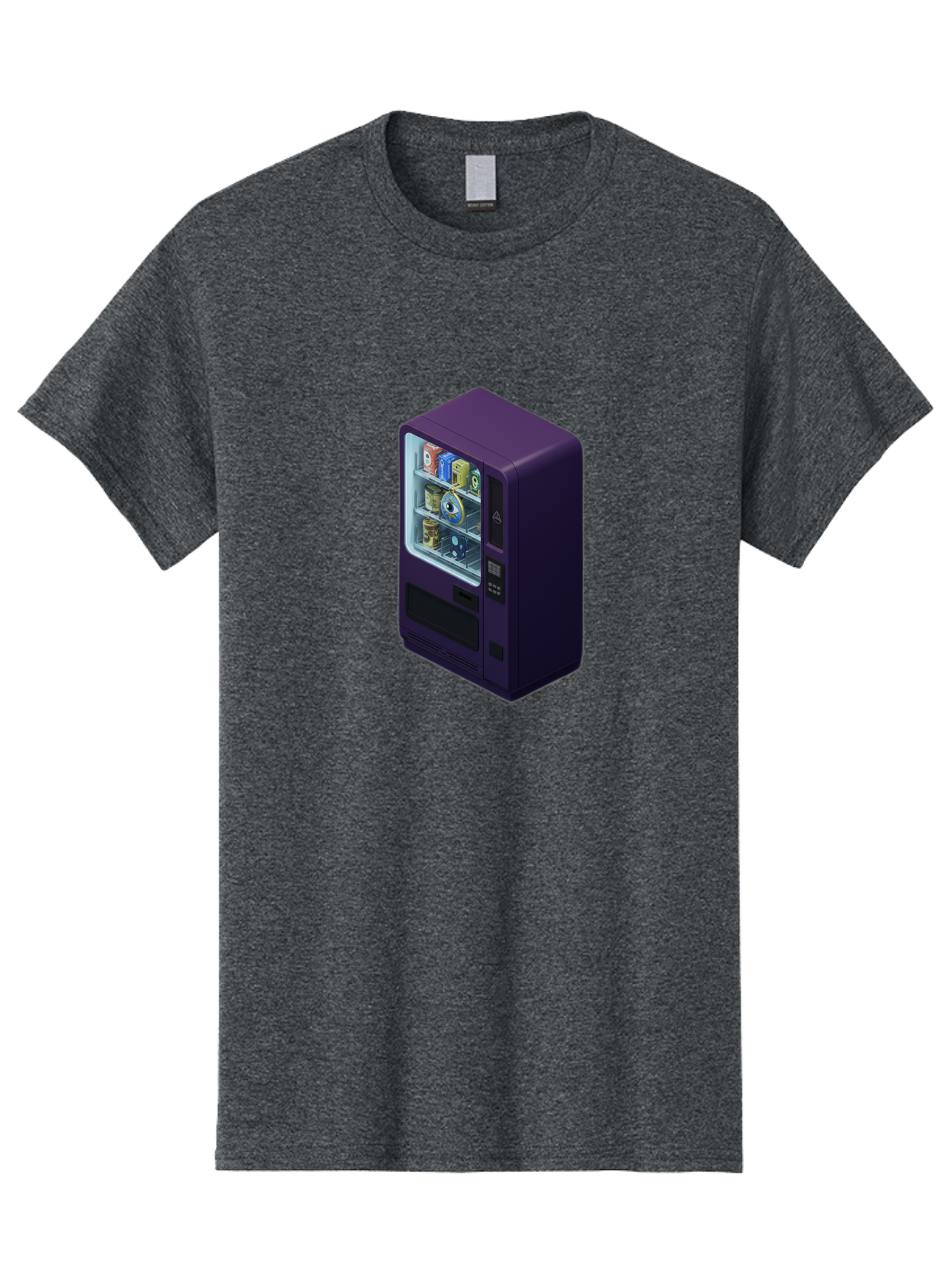 Vending-Machine-1 Men'S Graphic Tee, 100% Cotton, Comfortable Casual Summer Wear, Machine Washable, Vintage Camera, Old Camera, Antique Camera, Black Camera, Classic Photography, Photography Equipment, Nostalgic Device, Film Camera, Camera Art Bal559 8
