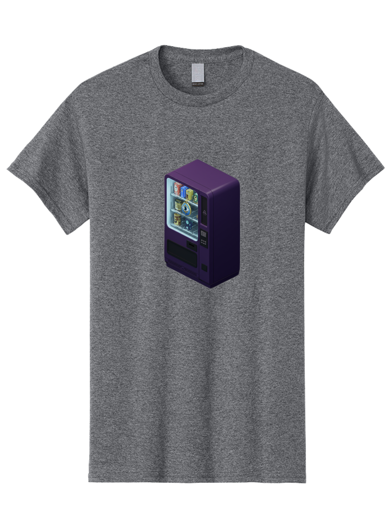 Vending-Machine-1 Men'S Graphic Tee, 100% Cotton, Comfortable Casual Summer Wear, Machine Washable, Vintage Camera, Old Camera, Antique Camera, Black Camera, Classic Photography, Photography Equipment, Nostalgic Device, Film Camera, Camera Art Bal559 9