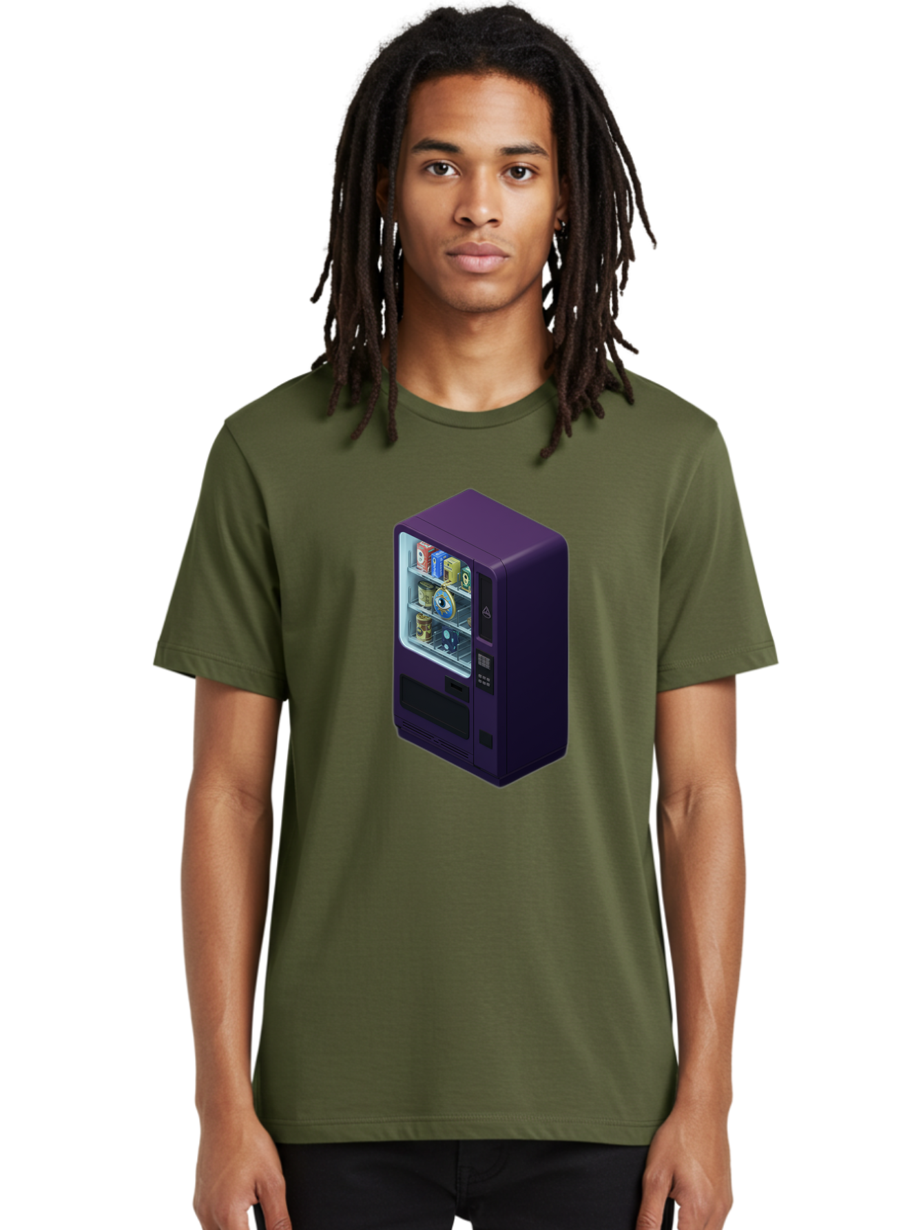 Vending-Machine-1 Men'S Graphic Tee, 100% Cotton, Comfortable Casual Summer Wear, Machine Washable, Vintage Camera, Old Camera, Antique Camera, Black Camera, Classic Photography, Photography Equipment, Nostalgic Device, Film Camera, Camera Art Bal559 25