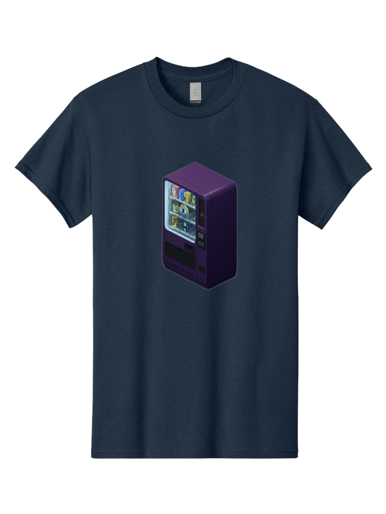 Vending-Machine-1 Men'S Graphic Tee, 100% Cotton, Comfortable Casual Summer Wear, Machine Washable, Vintage Camera, Old Camera, Antique Camera, Black Camera, Classic Photography, Photography Equipment, Nostalgic Device, Film Camera, Camera Art Bal559 5