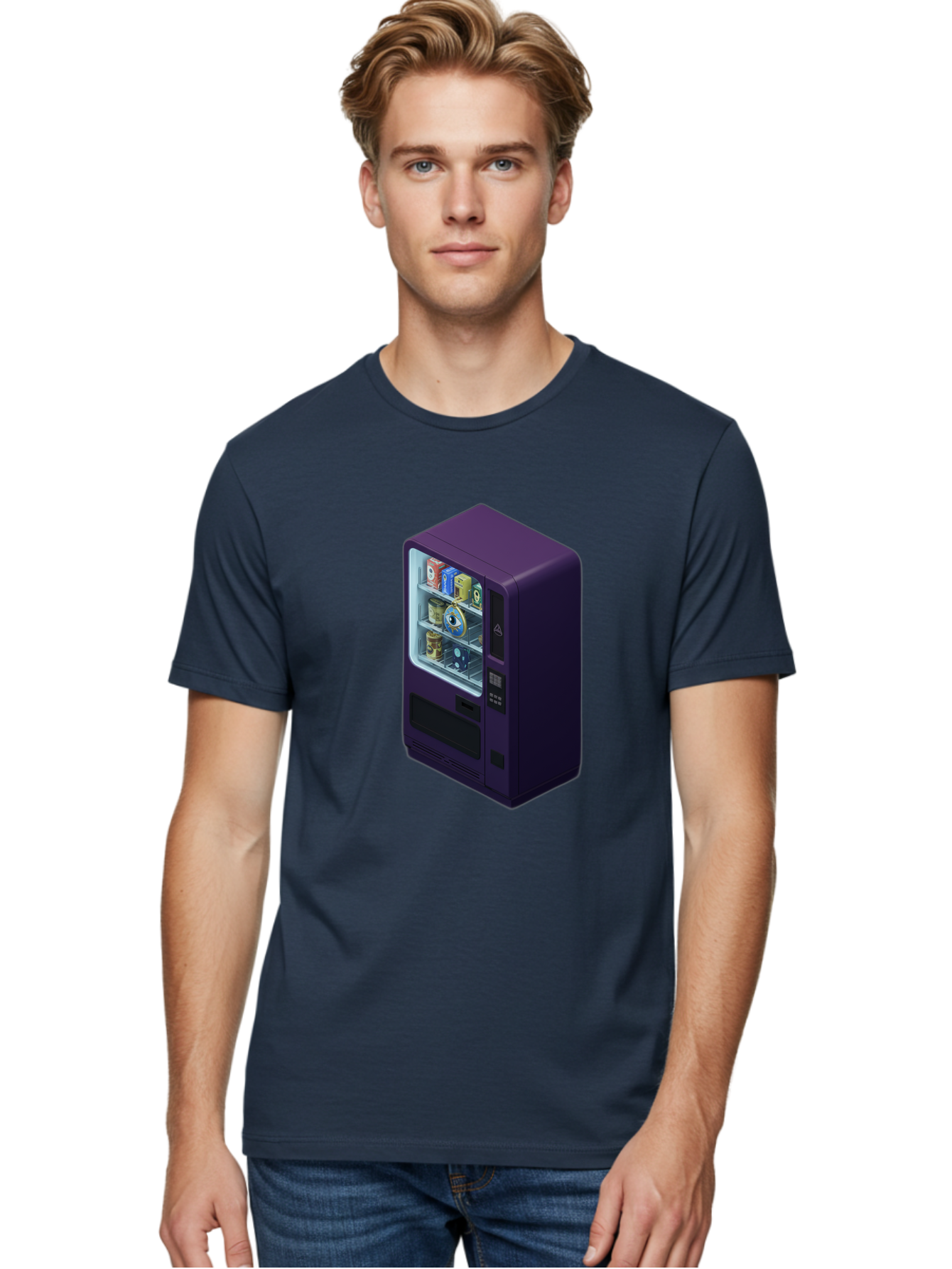 Vending-Machine-1 Men'S Graphic Tee, 100% Cotton, Comfortable Casual Summer Wear, Machine Washable, Vintage Camera, Old Camera, Antique Camera, Black Camera, Classic Photography, Photography Equipment, Nostalgic Device, Film Camera, Camera Art Bal559 20