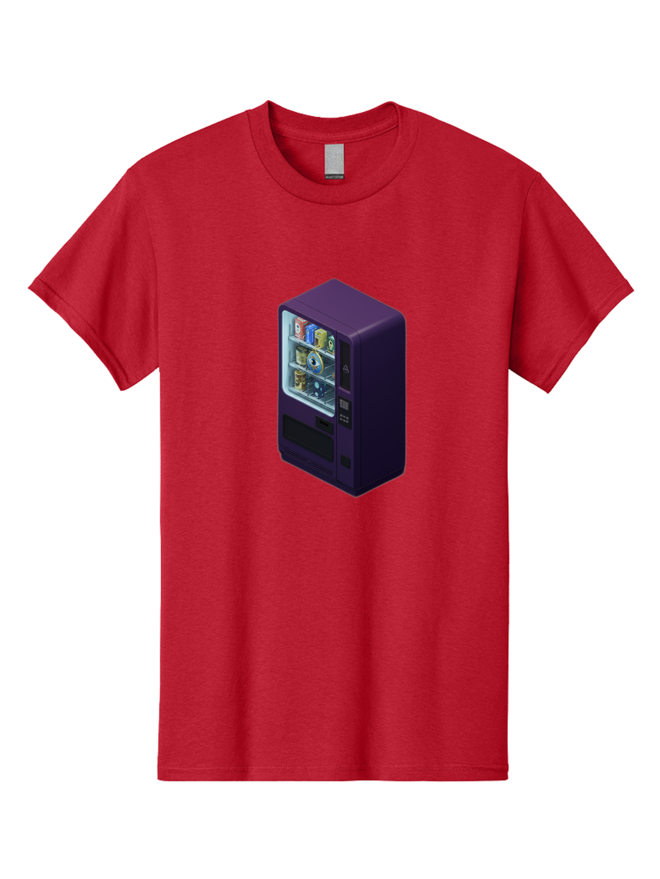 Vending-Machine-1 Men'S Graphic Tee, 100% Cotton, Comfortable Casual Summer Wear, Machine Washable, Vintage Camera, Old Camera, Antique Camera, Black Camera, Classic Photography, Photography Equipment, Nostalgic Device, Film Camera, Camera Art Bal559 3