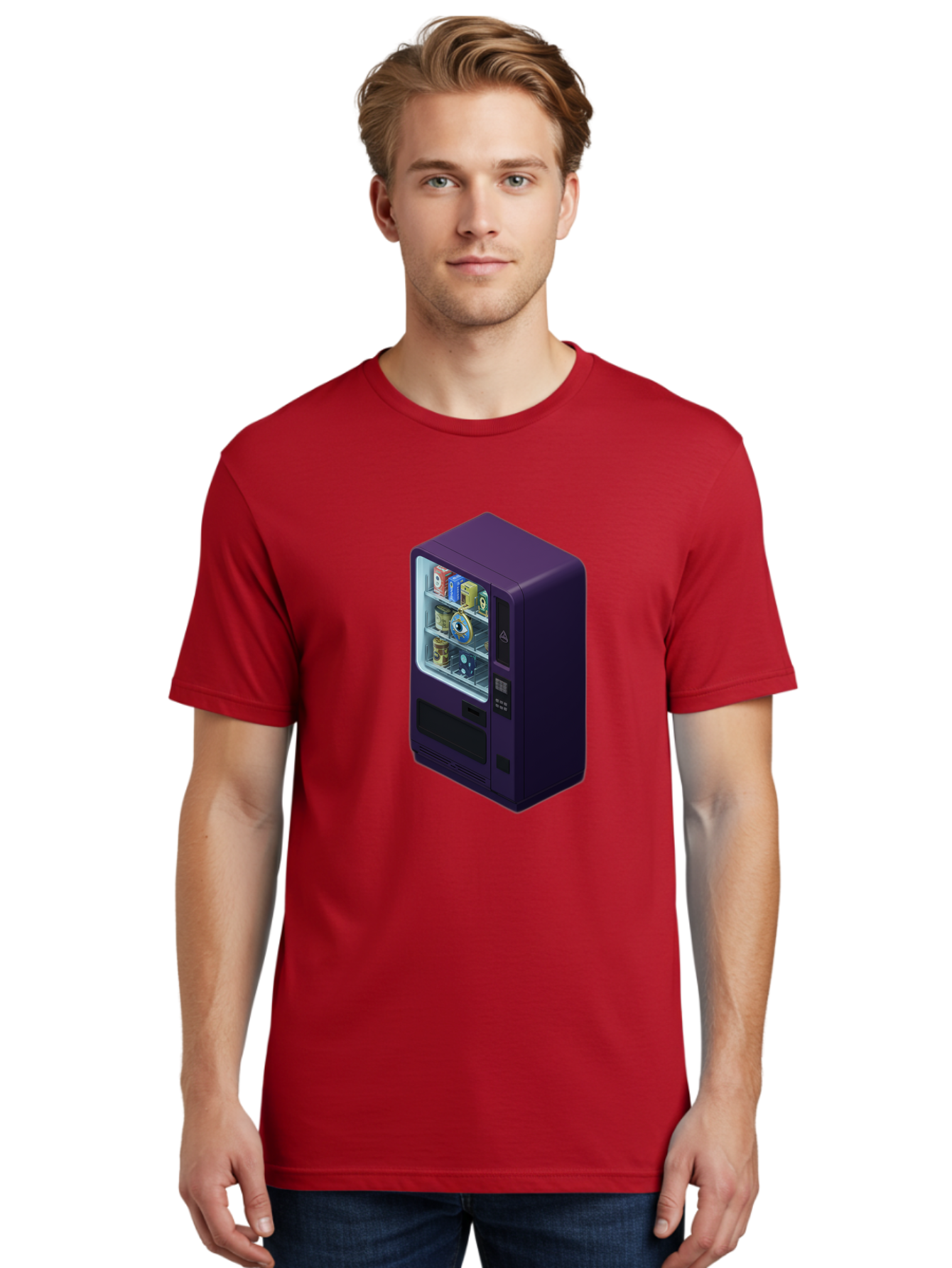 Vending-Machine-1 Men'S Graphic Tee, 100% Cotton, Comfortable Casual Summer Wear, Machine Washable, Vintage Camera, Old Camera, Antique Camera, Black Camera, Classic Photography, Photography Equipment, Nostalgic Device, Film Camera, Camera Art Bal559 18