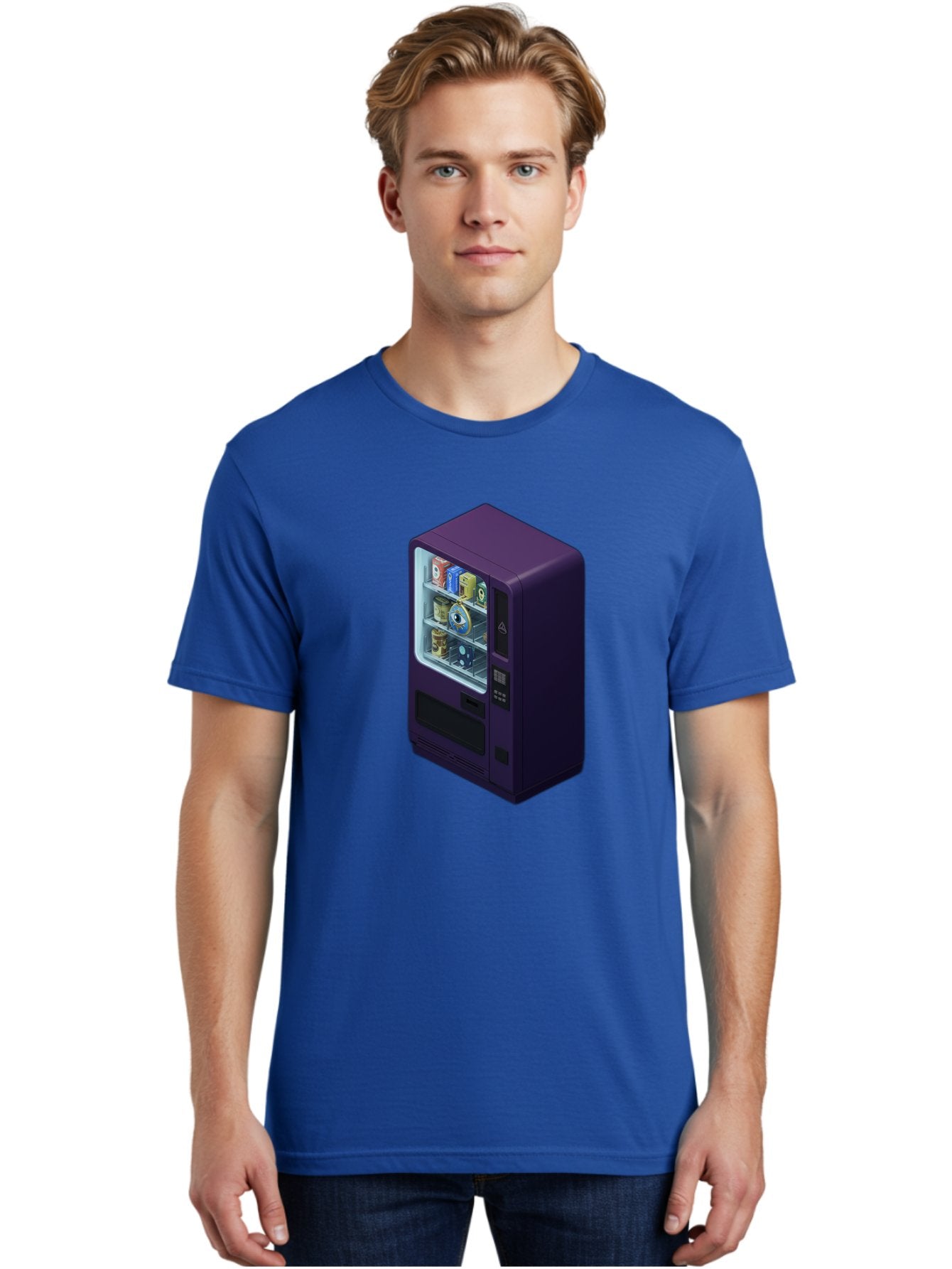 Vending-Machine-1 Men'S Graphic Tee, 100% Cotton, Comfortable Casual Summer Wear, Machine Washable, Vintage Camera, Old Camera, Antique Camera, Black Camera, Classic Photography, Photography Equipment, Nostalgic Device, Film Camera, Camera Art Bal559 16