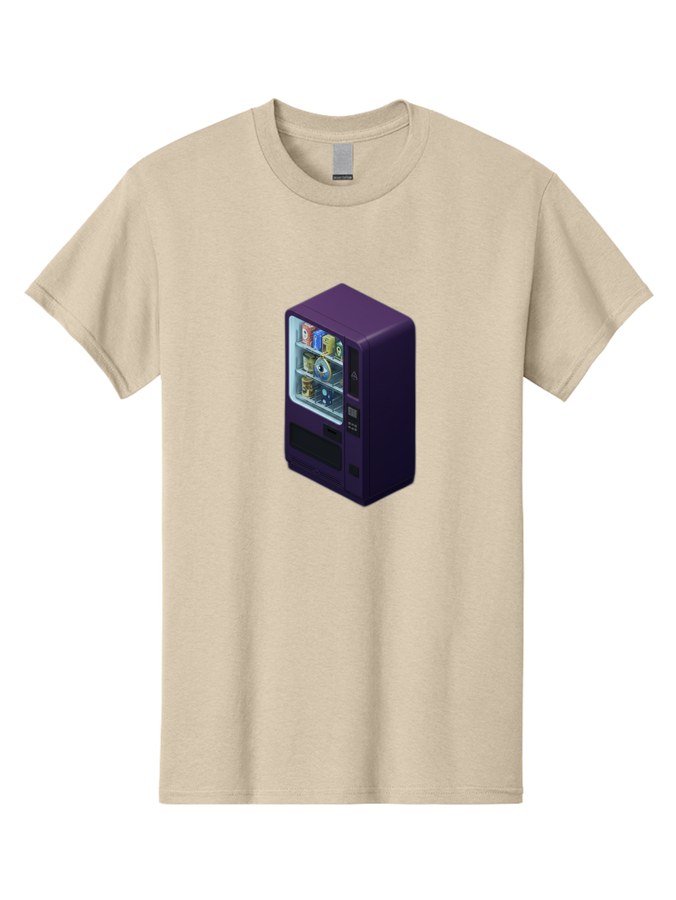 Vending-Machine-1 Men'S Graphic Tee, 100% Cotton, Comfortable Casual Summer Wear, Machine Washable, Vintage Camera, Old Camera, Antique Camera, Black Camera, Classic Photography, Photography Equipment, Nostalgic Device, Film Camera, Camera Art Bal559