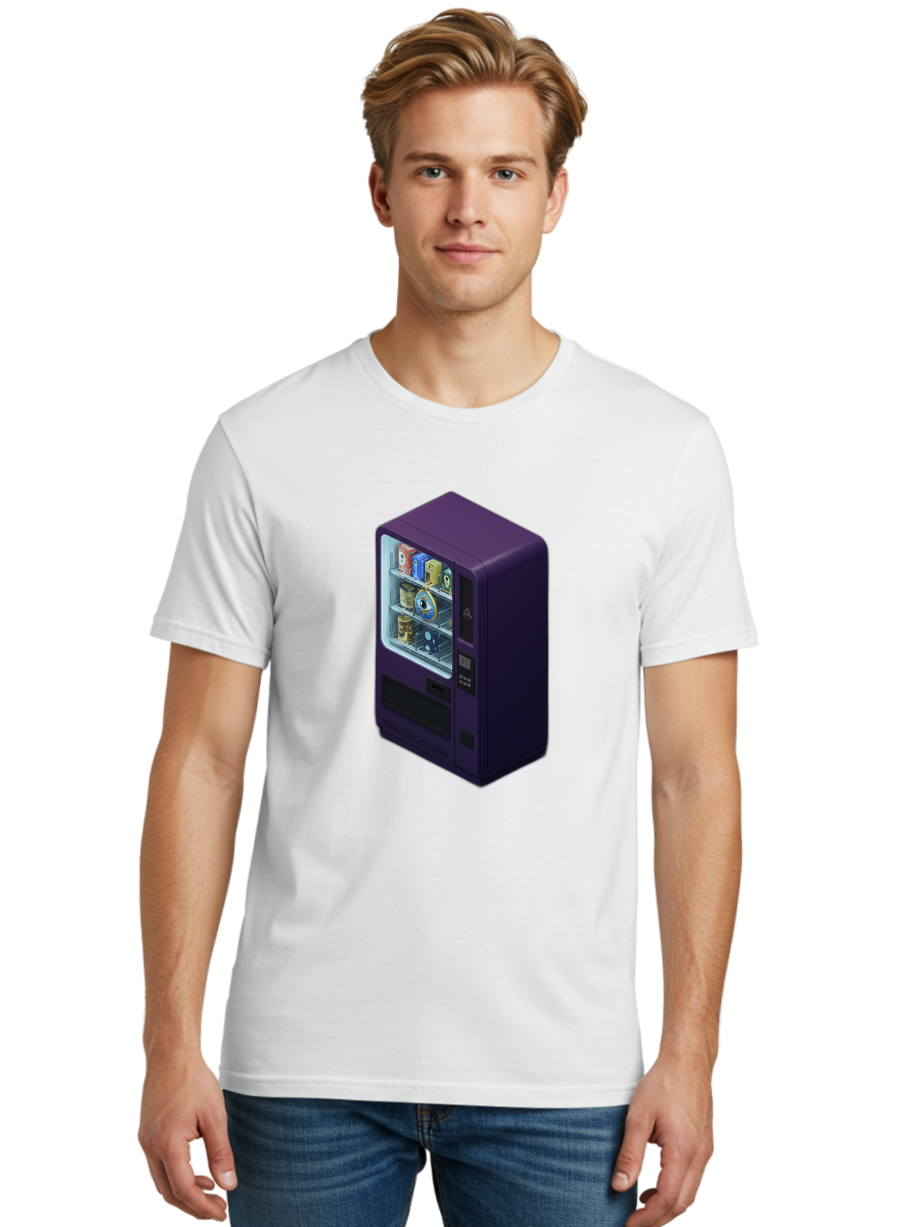 Vending-Machine-1 Men'S Graphic Tee, 100% Cotton, Comfortable Casual Summer Wear, Machine Washable, Vintage Camera, Old Camera, Antique Camera, Black Camera, Classic Photography, Photography Equipment, Nostalgic Device, Film Camera, Camera Art Bal559 27