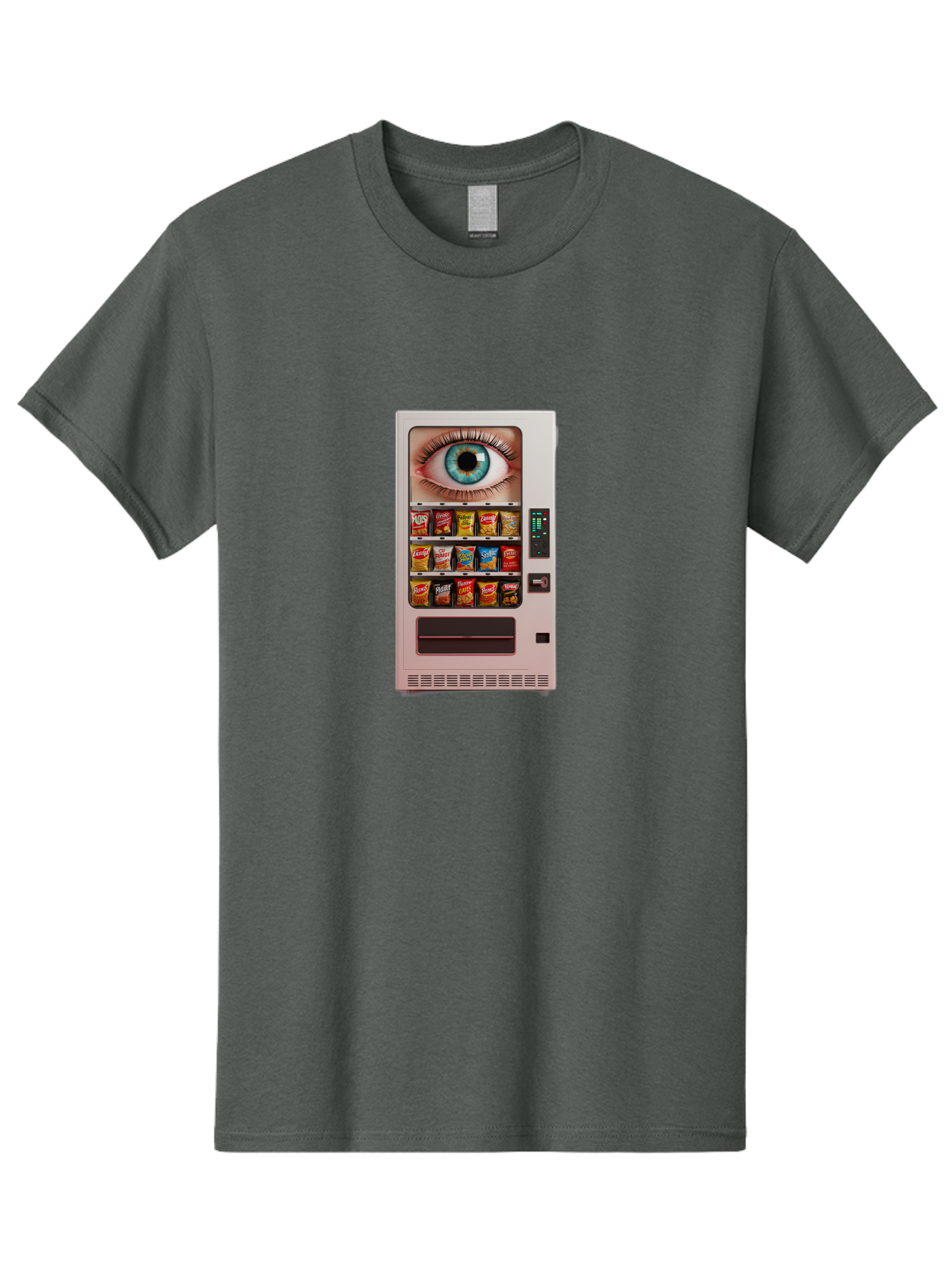 Vending-Machine-2 Men'S Graphic Tee, 100% Cotton, Comfortable Casual Summer Wear, Machine Washable, Vintage Camera, Old Camera, Antique Camera, Black Camera, Classic Photography, Photography Equipment, Nostalgic Device, Film Camera, Camera Art Bal560 11