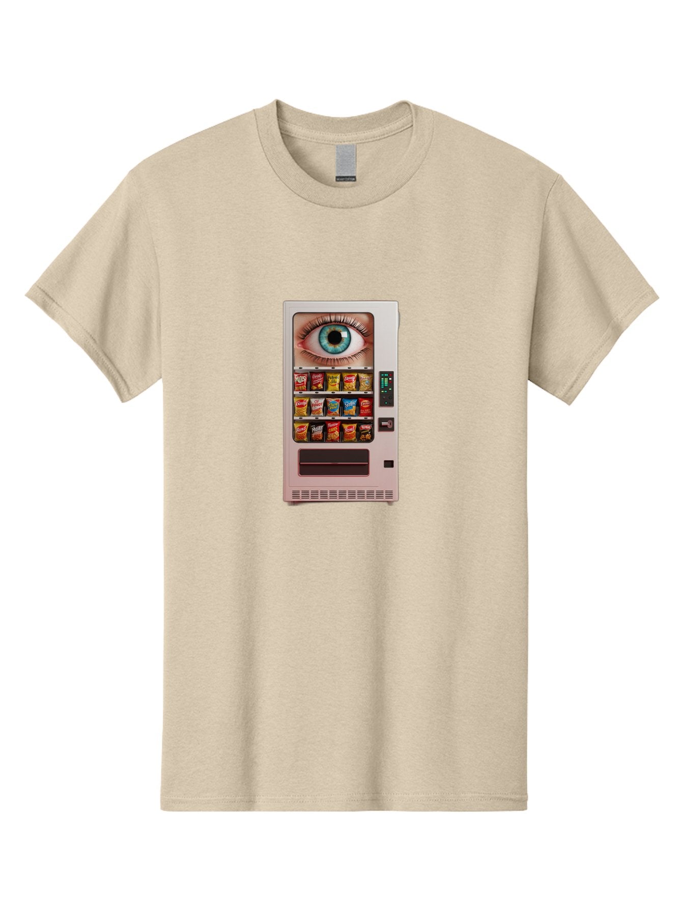 Vending-Machine-2 Men'S Graphic Tee, 100% Cotton, Comfortable Casual Summer Wear, Machine Washable, Vintage Camera, Old Camera, Antique Camera, Black Camera, Classic Photography, Photography Equipment, Nostalgic Device, Film Camera, Camera Art Bal560