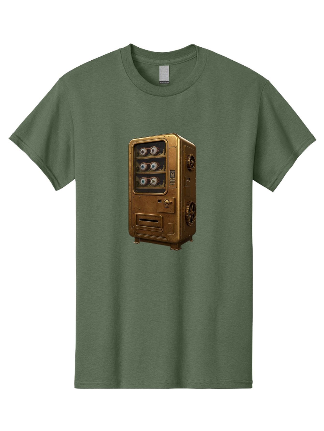 Vending-Machine-3 Men'S Graphic Tee, 100% Cotton, Comfortable Casual Summer Wear, Machine Washable, Vintage Camera, Old Camera, Antique Camera, Black Camera, Classic Photography, Photography Equipment, Nostalgic Device, Film Camera, Camera Art Bal561 11