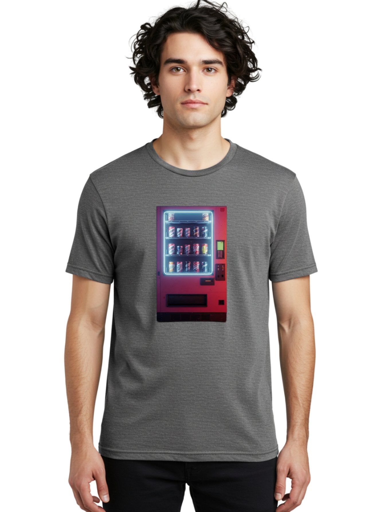 Vending-Machine-4 Men'S Graphic Tee, 100% Cotton, Comfortable Casual Summer Wear, Machine Washable, Vintage Camera, Old Camera, Antique Camera, Black Camera, Classic Photography, Photography Equipment, Nostalgic Device, Film Camera, Camera Art Bal562 18