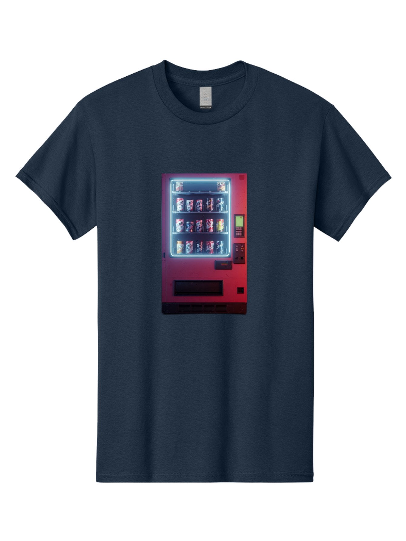 Vending-Machine-4 Men'S Graphic Tee, 100% Cotton, Comfortable Casual Summer Wear, Machine Washable, Vintage Camera, Old Camera, Antique Camera, Black Camera, Classic Photography, Photography Equipment, Nostalgic Device, Film Camera, Camera Art Bal562 14
