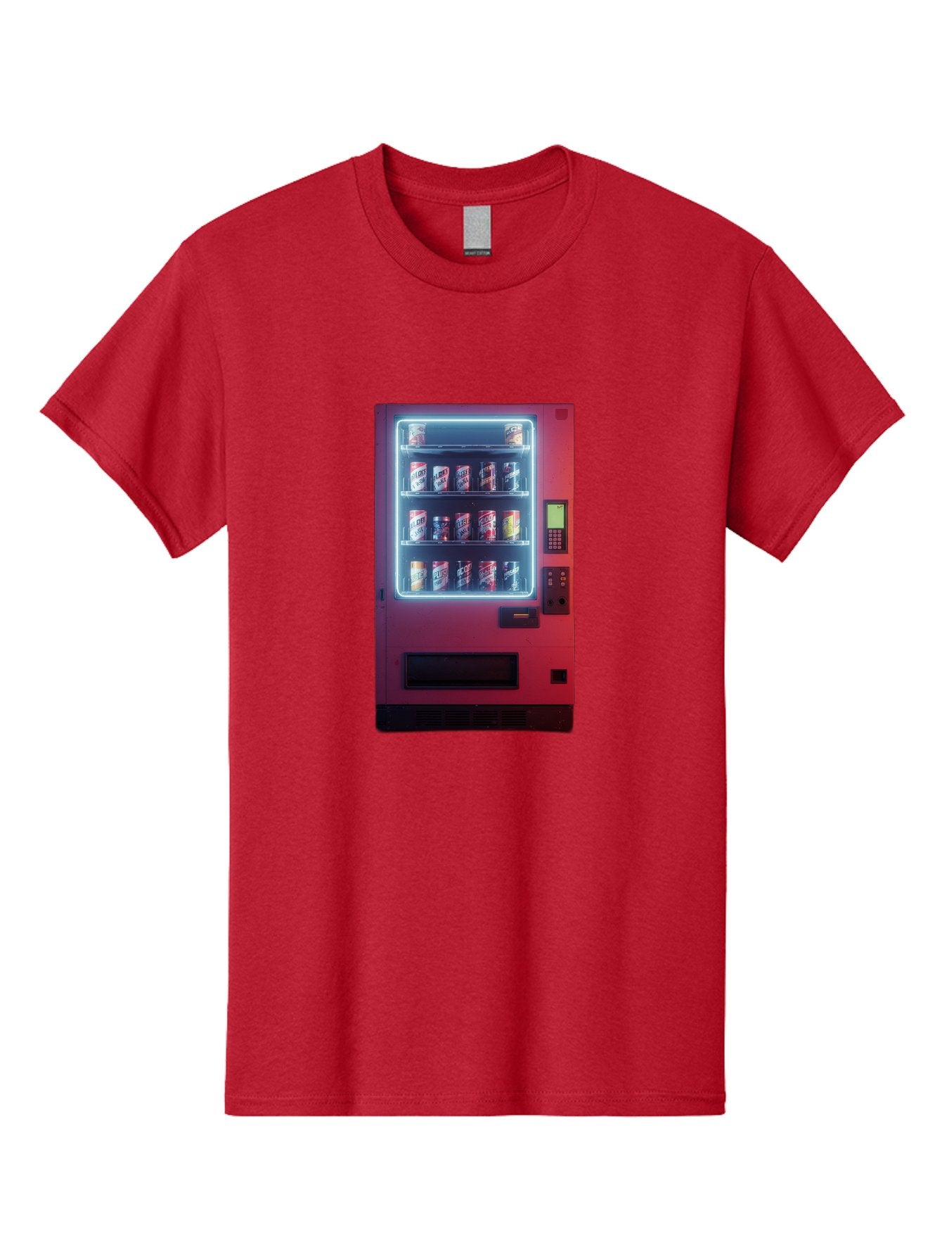 Vending-Machine-4 Men'S Graphic Tee, 100% Cotton, Comfortable Casual Summer Wear, Machine Washable, Vintage Camera, Old Camera, Antique Camera, Black Camera, Classic Photography, Photography Equipment, Nostalgic Device, Film Camera, Camera Art Bal562 3