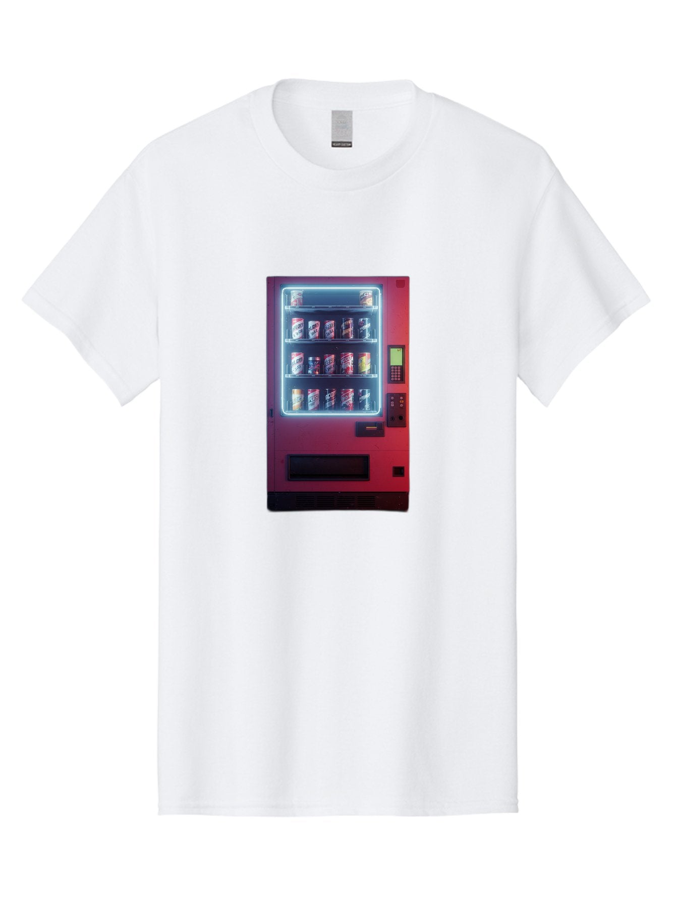 Vending-Machine-4 Men'S Graphic Tee, 100% Cotton, Comfortable Casual Summer Wear, Machine Washable, Vintage Camera, Old Camera, Antique Camera, Black Camera, Classic Photography, Photography Equipment, Nostalgic Device, Film Camera, Camera Art Bal562 7