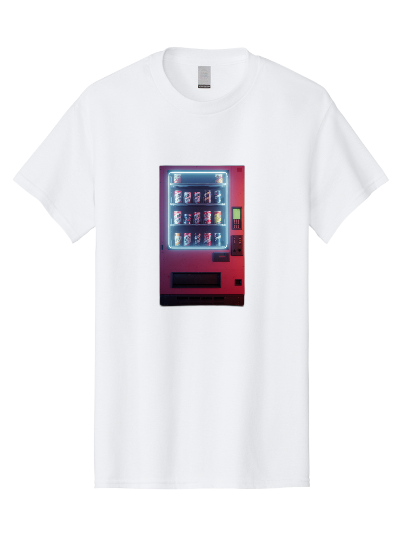 Vending-Machine-4 Men'S Graphic Tee, 100% Cotton, Comfortable Casual Summer Wear, Machine Washable, Vintage Camera, Old Camera, Antique Camera, Black Camera, Classic Photography, Photography Equipment, Nostalgic Device, Film Camera, Camera Art Bal562 13