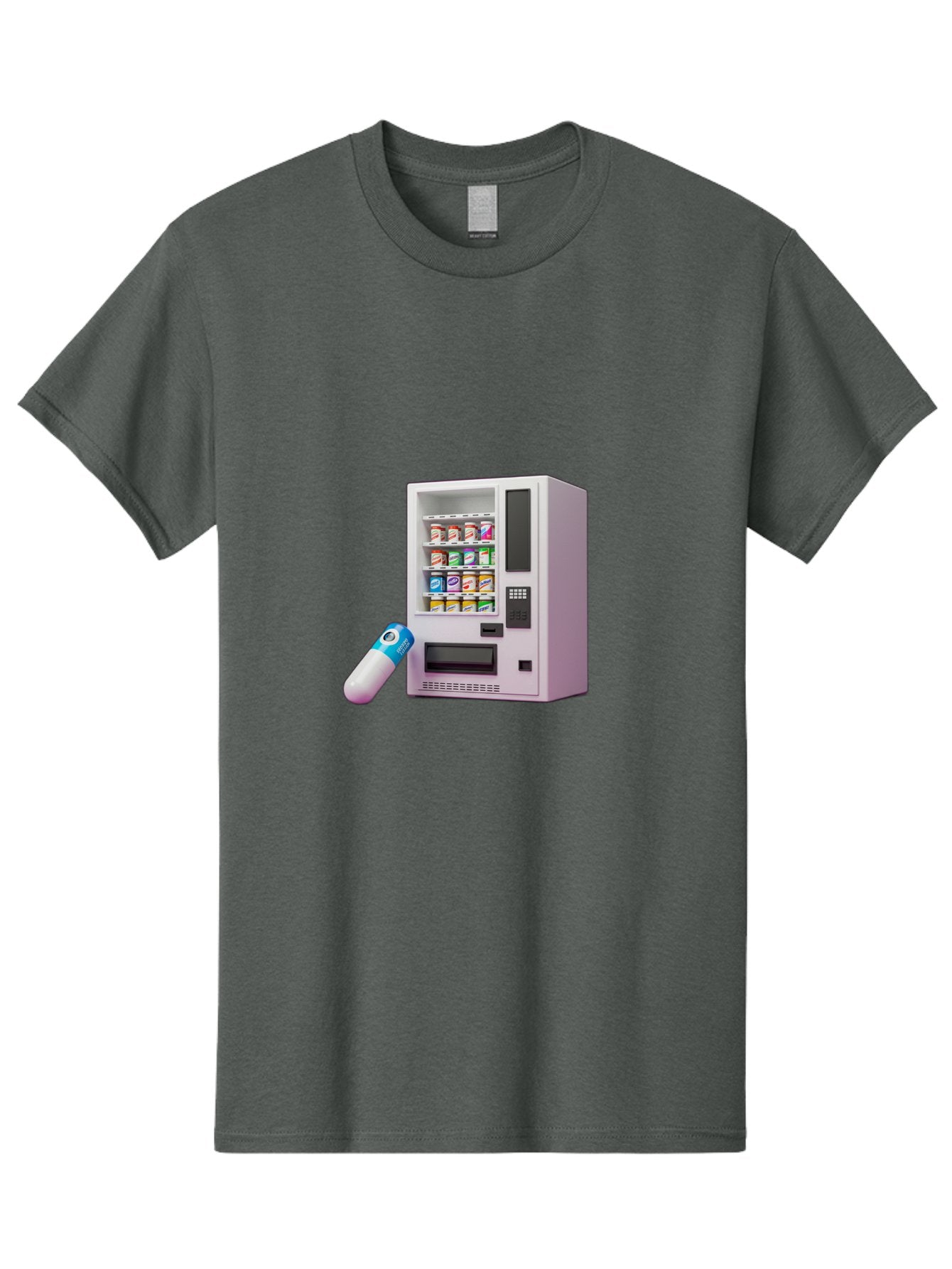 Vending-Machine-6 Men'S Graphic Tee, 100% Cotton, Comfortable Casual Summer Wear, Machine Washable, Vintage Camera, Old Camera, Antique Camera, Black Camera, Classic Photography, Photography Equipment, Nostalgic Device, Film Camera, Camera Art Bal564 11