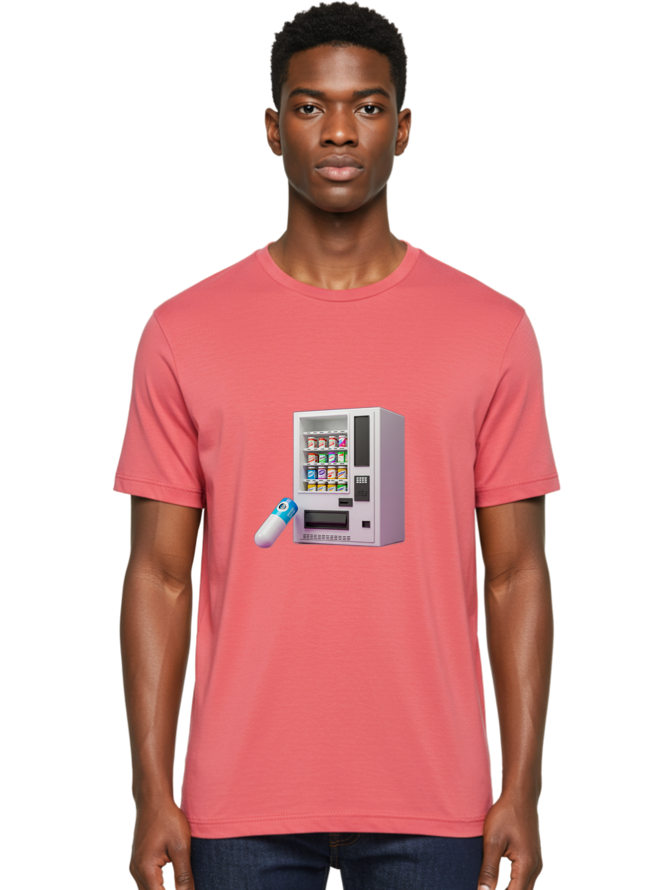 Vending-Machine-6 Men'S Graphic Tee, 100% Cotton, Comfortable Casual Summer Wear, Machine Washable, Vintage Camera, Old Camera, Antique Camera, Black Camera, Classic Photography, Photography Equipment, Nostalgic Device, Film Camera, Camera Art Bal564 16