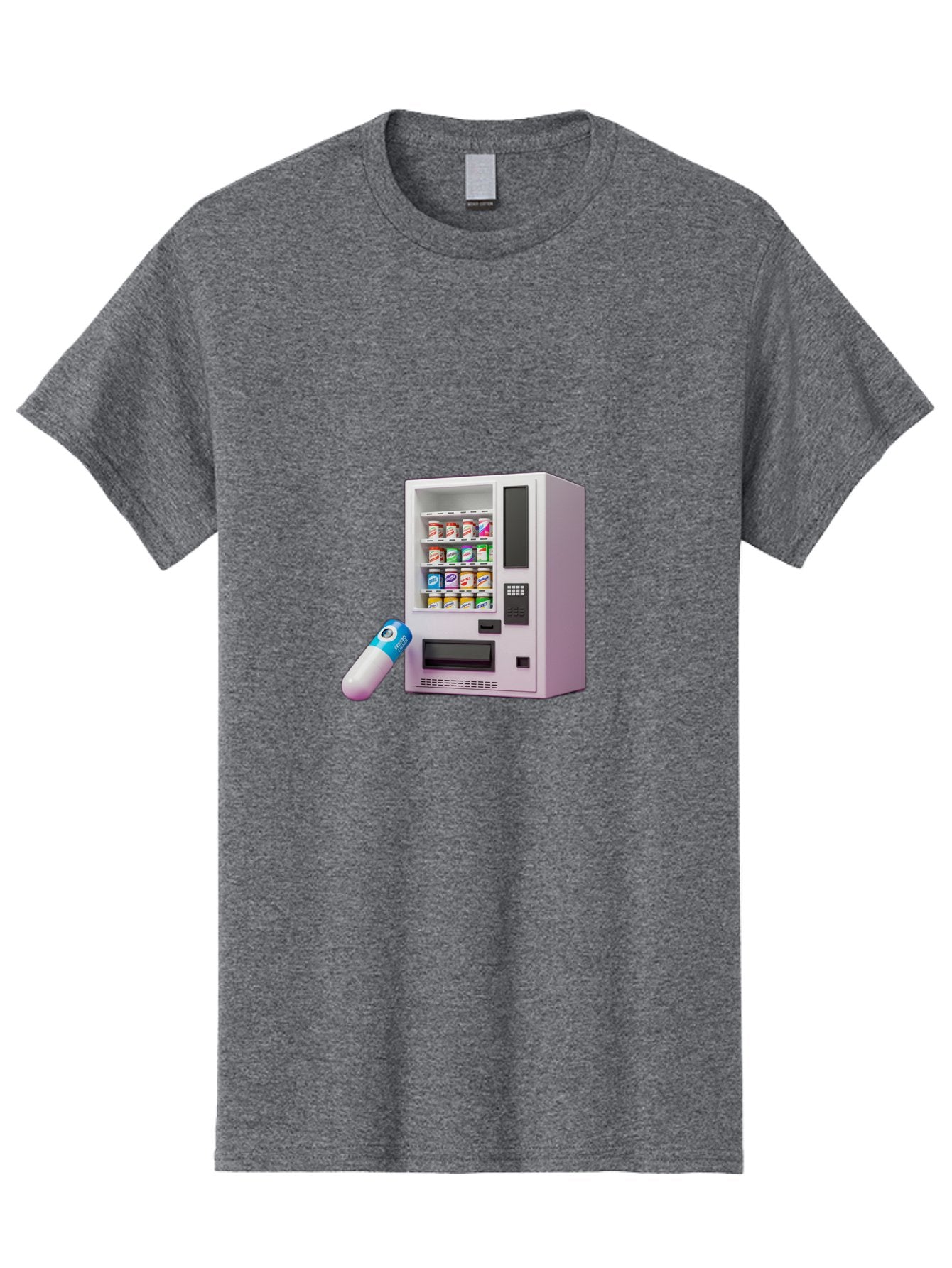 Vending-Machine-6 Men'S Graphic Tee, 100% Cotton, Comfortable Casual Summer Wear, Machine Washable, Vintage Camera, Old Camera, Antique Camera, Black Camera, Classic Photography, Photography Equipment, Nostalgic Device, Film Camera, Camera Art Bal564 5