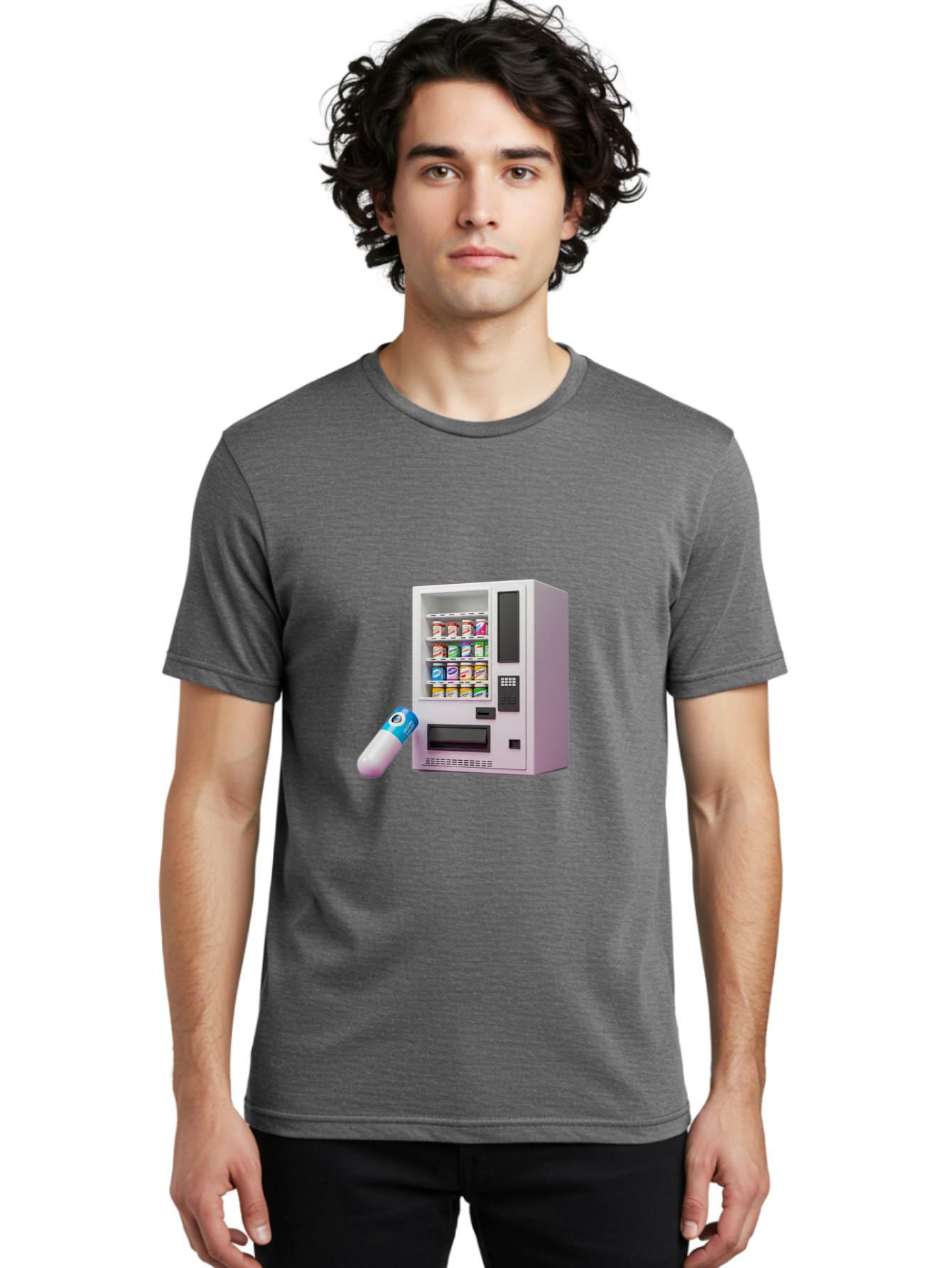Vending-Machine-6 Men'S Graphic Tee, 100% Cotton, Comfortable Casual Summer Wear, Machine Washable, Vintage Camera, Old Camera, Antique Camera, Black Camera, Classic Photography, Photography Equipment, Nostalgic Device, Film Camera, Camera Art Bal564 23
