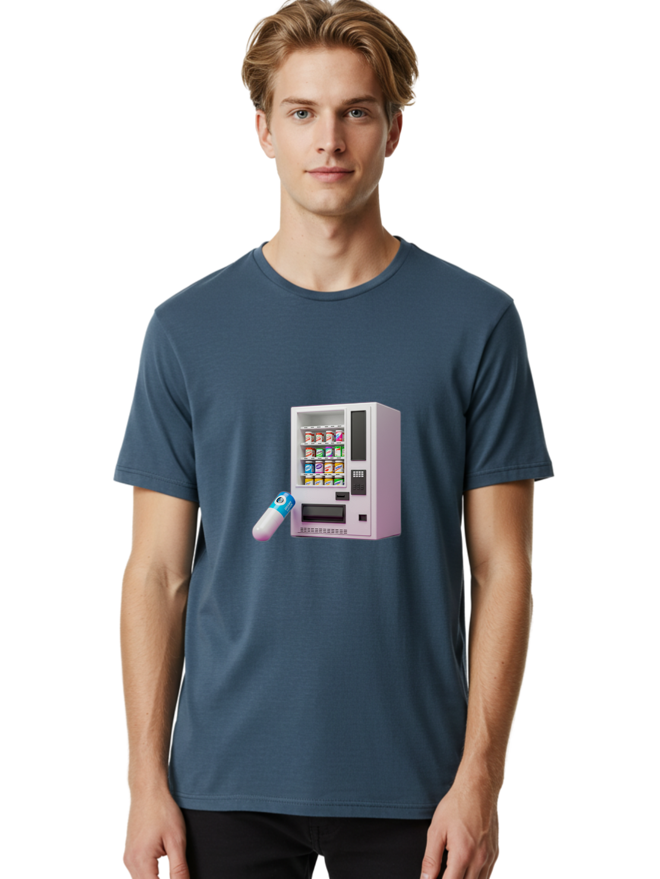 Vending-Machine-6 Men'S Graphic Tee, 100% Cotton, Comfortable Casual Summer Wear, Machine Washable, Vintage Camera, Old Camera, Antique Camera, Black Camera, Classic Photography, Photography Equipment, Nostalgic Device, Film Camera, Camera Art Bal564 20