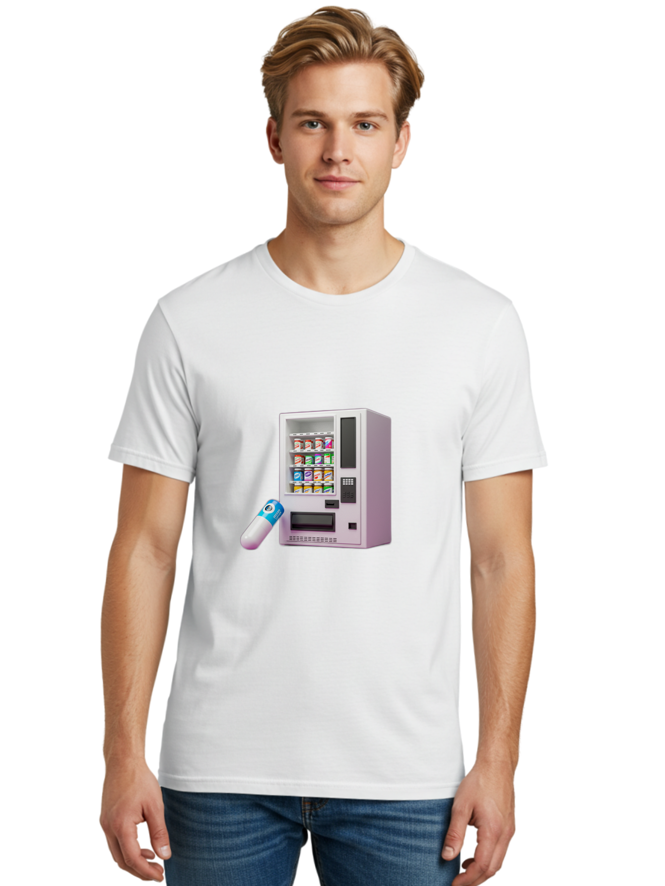 Vending-Machine-6 Men'S Graphic Tee, 100% Cotton, Comfortable Casual Summer Wear, Machine Washable, Vintage Camera, Old Camera, Antique Camera, Black Camera, Classic Photography, Photography Equipment, Nostalgic Device, Film Camera, Camera Art Bal564 22