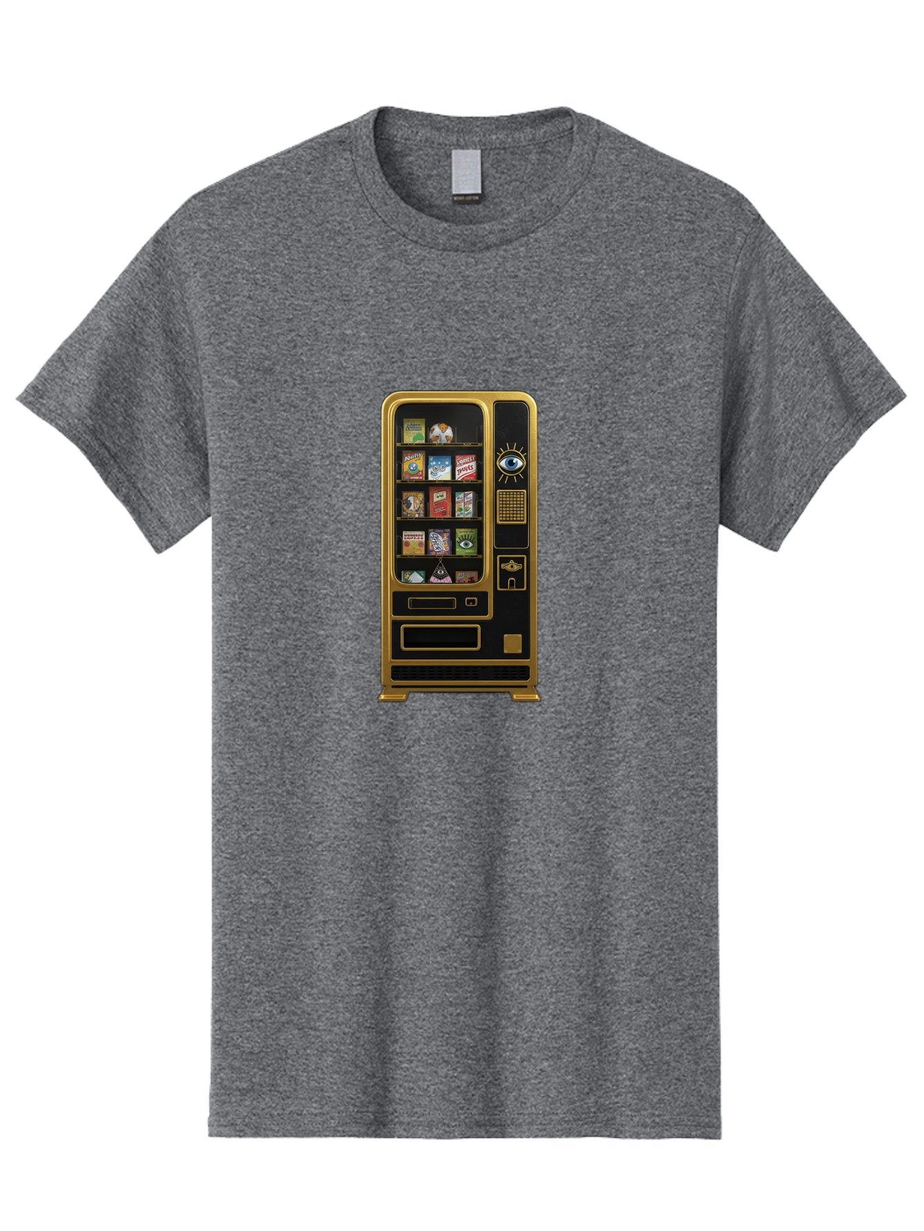 Vending-Machine Men'S Graphic Tee, 100% Cotton, Comfortable Casual Summer Wear, Machine Washable, Vintage Camera, Old Camera, Antique Camera, Black Camera, Classic Photography, Photography Equipment, Nostalgic Device, Film Camera, Camera Art Bal566