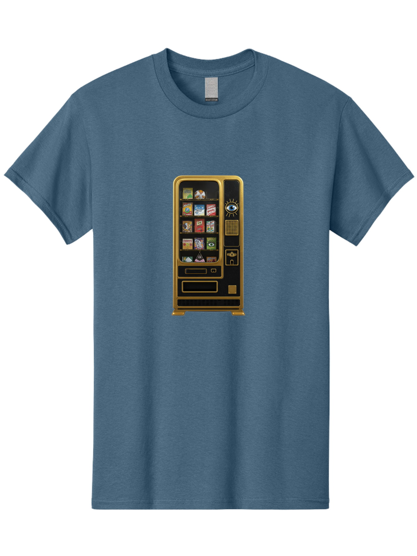 Vending-Machine Men'S Graphic Tee, 100% Cotton, Comfortable Casual Summer Wear, Machine Washable, Vintage Camera, Old Camera, Antique Camera, Black Camera, Classic Photography, Photography Equipment, Nostalgic Device, Film Camera, Camera Art Bal566 3