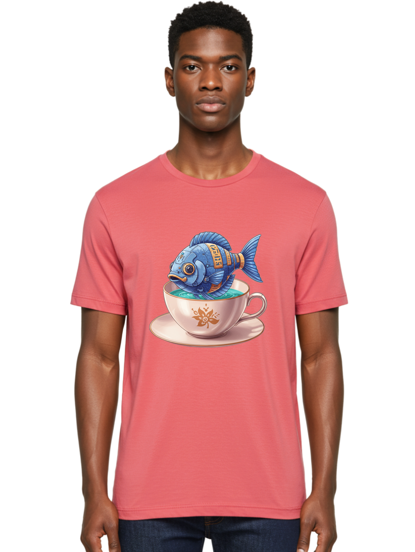 Vevor-Robotic-Fish Men'S Graphic Tee, 100% Cotton, Comfortable Casual Summer Wear, Machine Washable, Vintage Camera, Old Camera, Antique Camera, Black Camera, Classic Photography, Photography Equipment, Nostalgic Device, Film Camera, Bal567 30