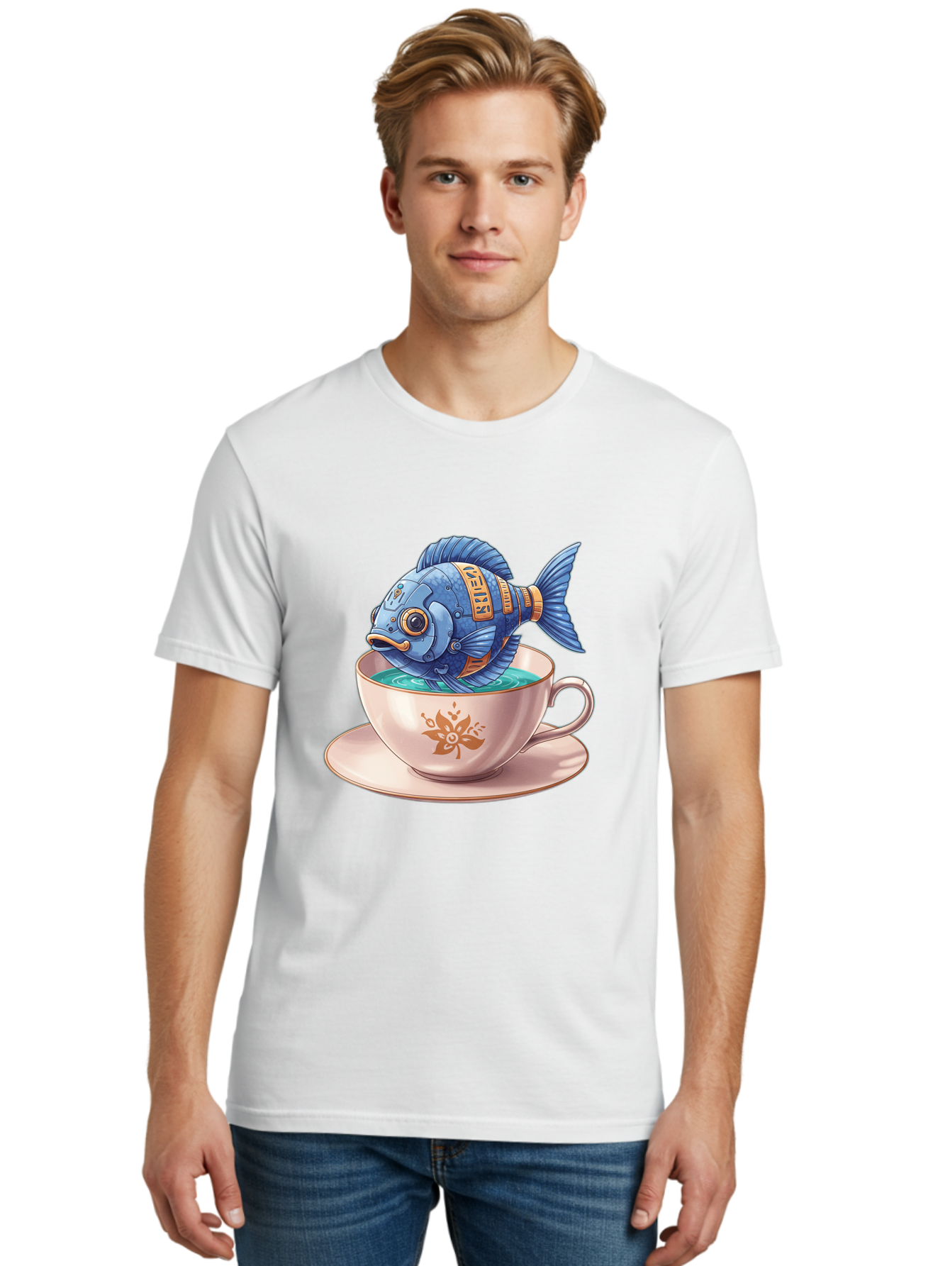 Vevor-Robotic-Fish Men'S Graphic Tee, 100% Cotton, Comfortable Casual Summer Wear, Machine Washable, Vintage Camera, Old Camera, Antique Camera, Black Camera, Classic Photography, Photography Equipment, Nostalgic Device, Film Camera, Bal567 29