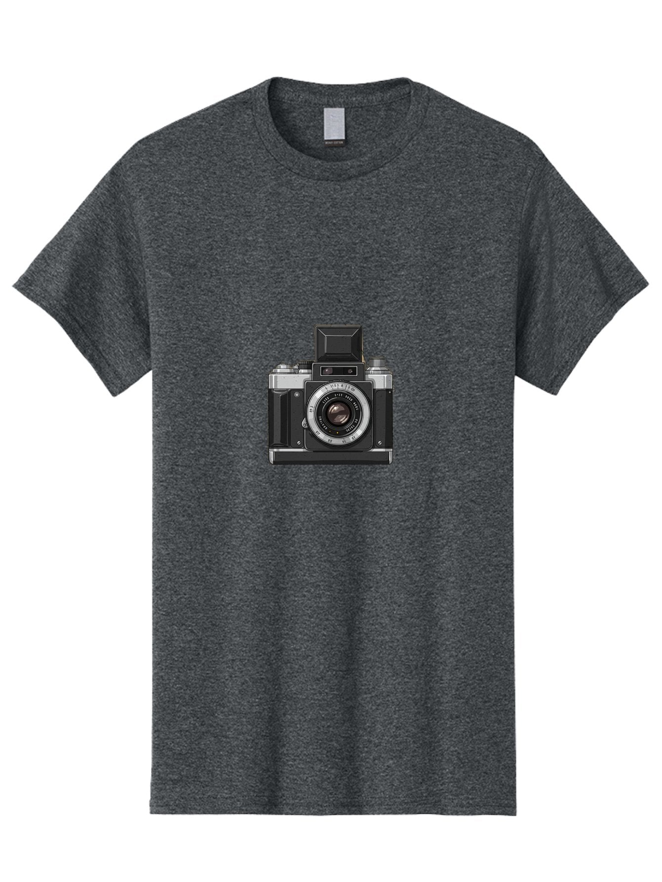 Vintage-Camera Men'S Graphic Tee, 100% Cotton, Comfortable Casual Summer Wear, Machine Washable, Vintage Camera, Old Camera, Antique Camera, Black Camera, Classic Photography, Photography Equipment, Nostalgic Device, Film Camera, Camera Art Bal569 10
