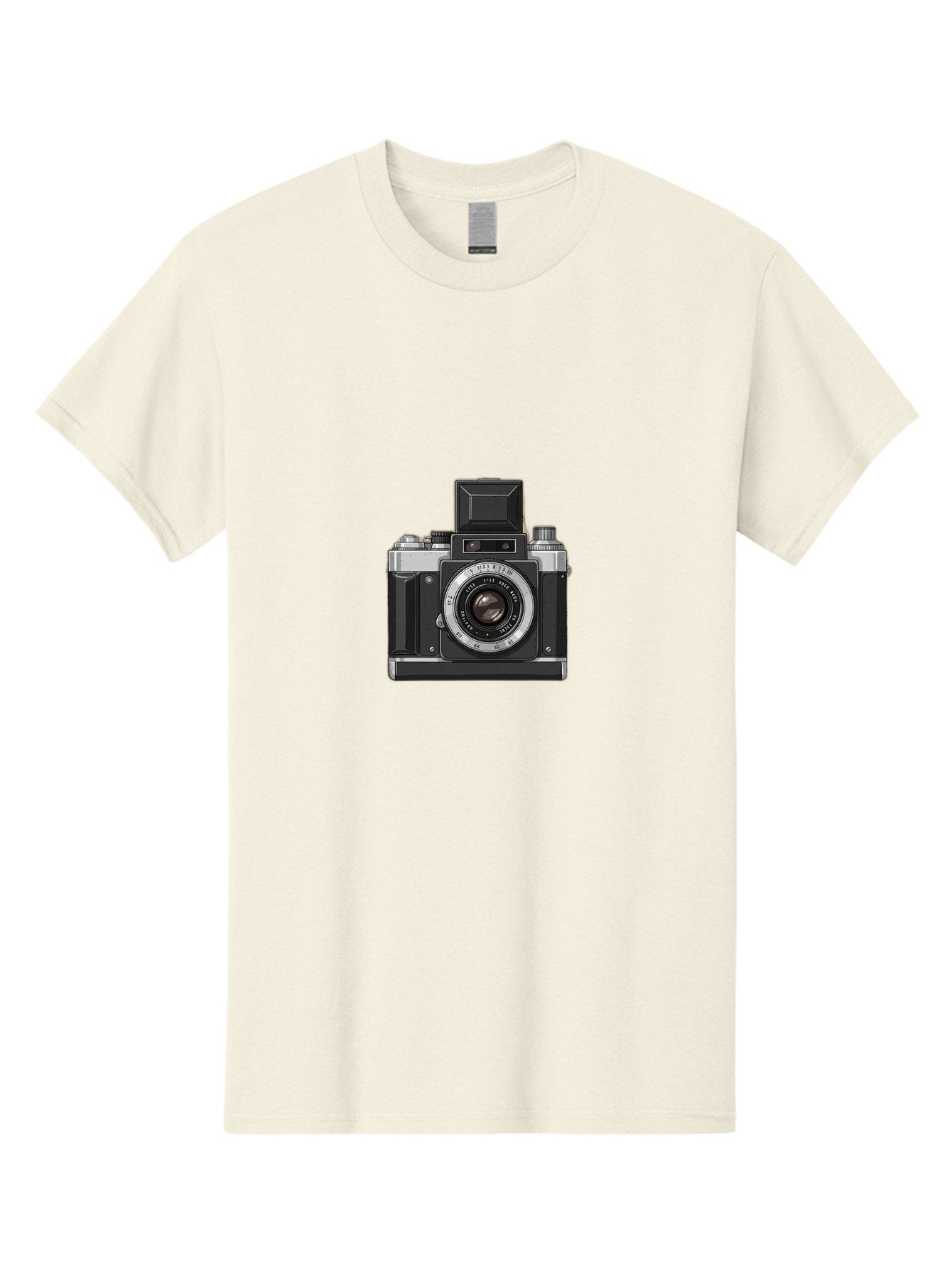 Vintage-Camera Men'S Graphic Tee, 100% Cotton, Comfortable Casual Summer Wear, Machine Washable, Vintage Camera, Old Camera, Antique Camera, Black Camera, Classic Photography, Photography Equipment, Nostalgic Device, Film Camera, Camera Art Bal569 11