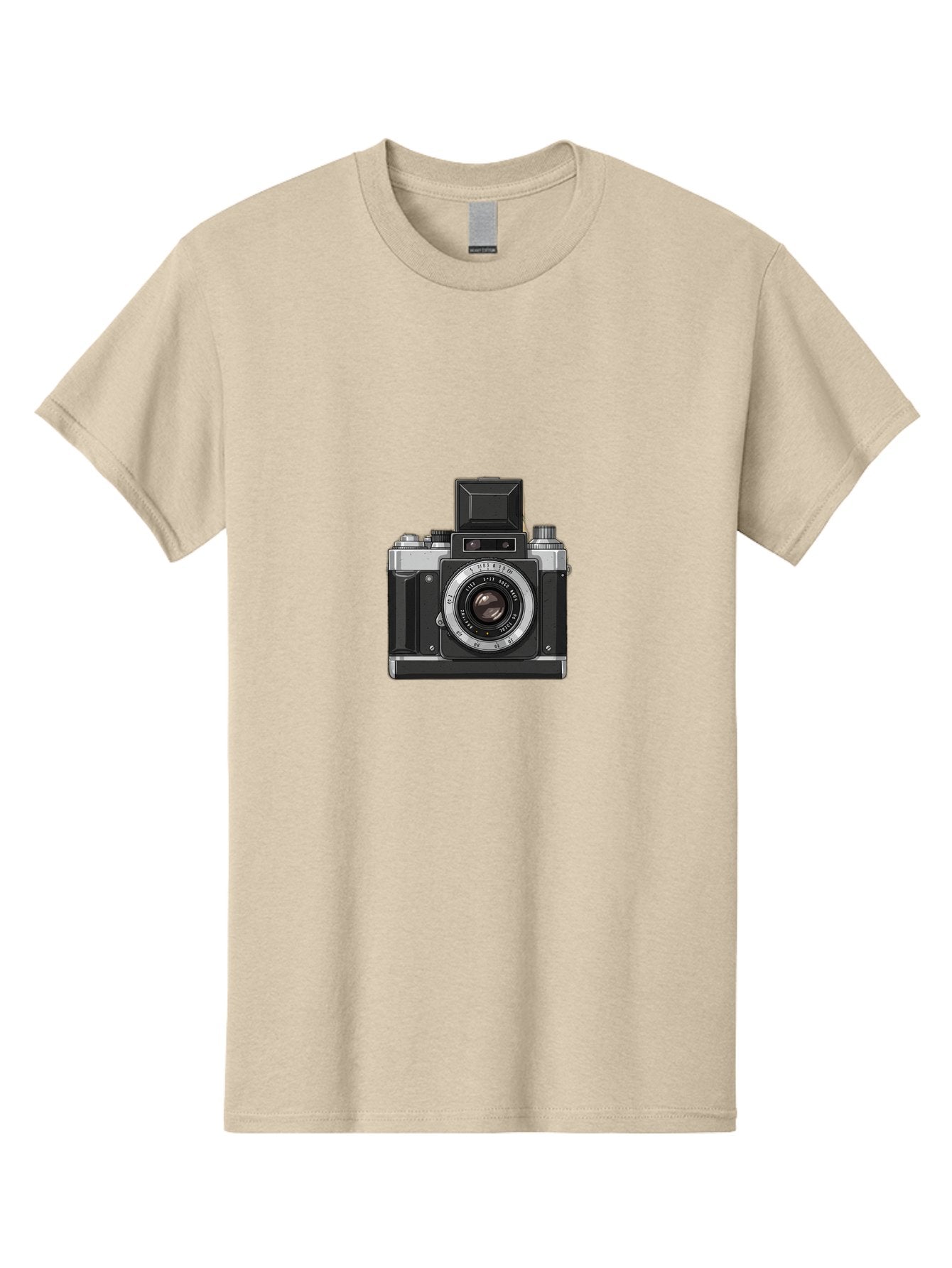 Vintage-Camera Men'S Graphic Tee, 100% Cotton, Comfortable Casual Summer Wear, Machine Washable, Vintage Camera, Old Camera, Antique Camera, Black Camera, Classic Photography, Photography Equipment, Nostalgic Device, Film Camera, Camera Art Bal569 13