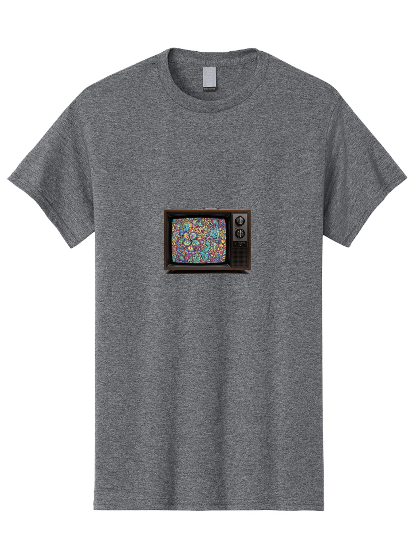 Vintage-Tv Men'S Graphic Tee, 100% Cotton, Comfortable Casual Summer Wear, Machine Washable, Vintage Camera, Old Camera, Antique Camera, Black Camera, Classic Photography, Photography Equipment, Nostalgic Device, Film Camera, Camera Art Bal572 15