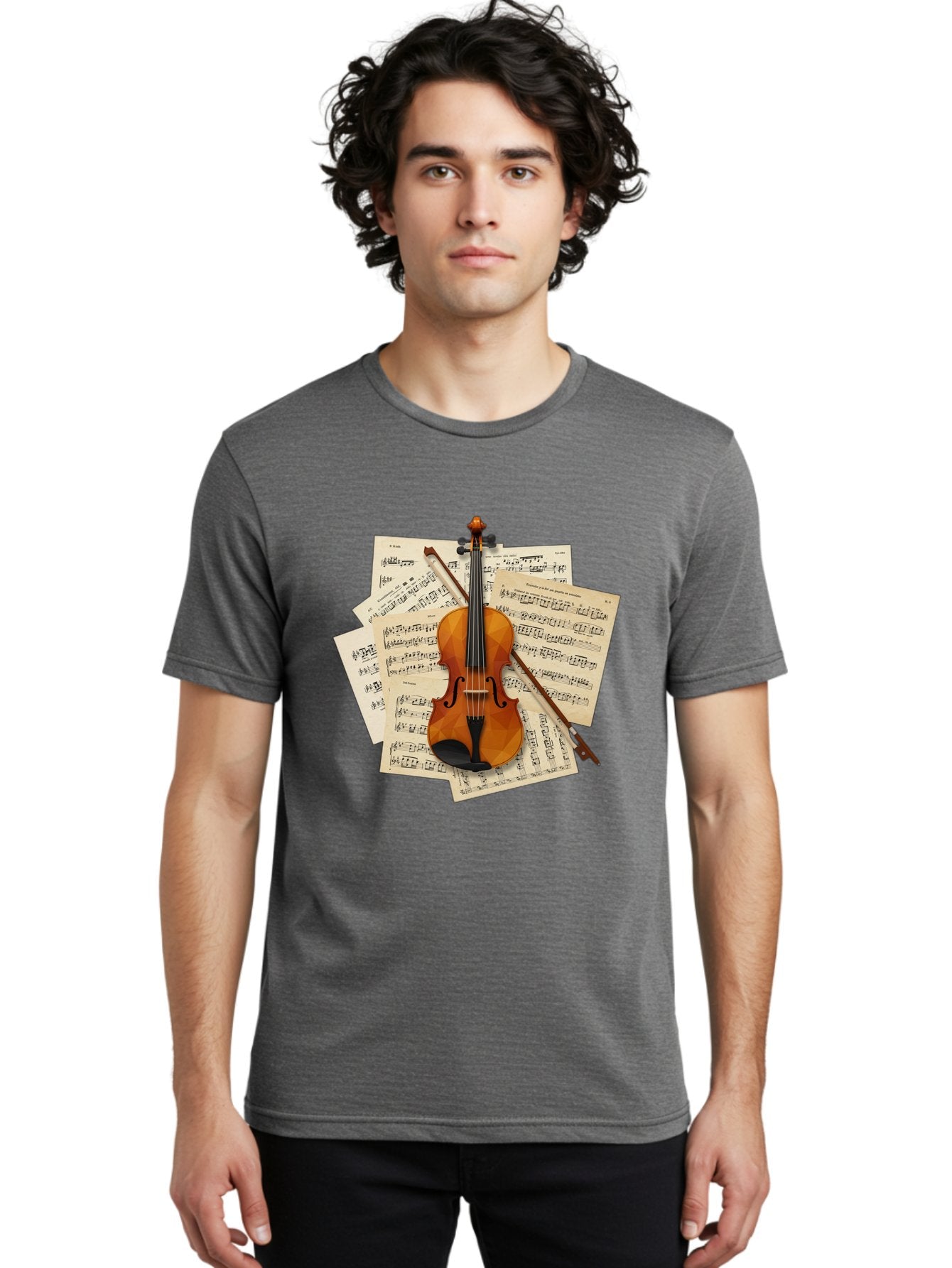Violin-On-Sheet-Music Men'S Graphic Tee, 100% Cotton, Comfortable Casual Summer Wear, Machine Washable, Vintage Camera, Old Camera, Antique Camera, Black Camera, Classic Photography, Photography Equipment, Nostalgic Device, Film Camera, Bal573 16