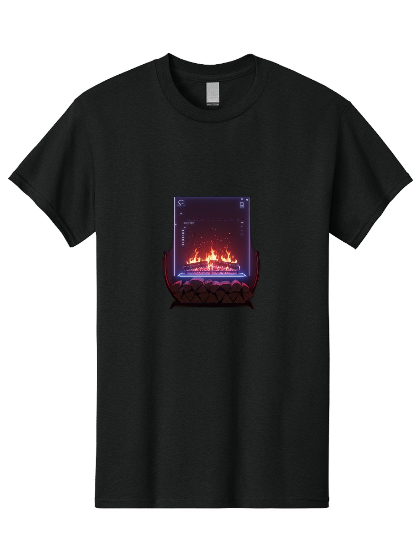 Virtual-Fireplace Men'S Graphic Tee, 100% Cotton, Comfortable Casual Summer Wear, Machine Washable, Vintage Camera, Old Camera, Antique Camera, Black Camera, Classic Photography, Photography Equipment, Nostalgic Device, Film Camera, Camera Art Bal574 7