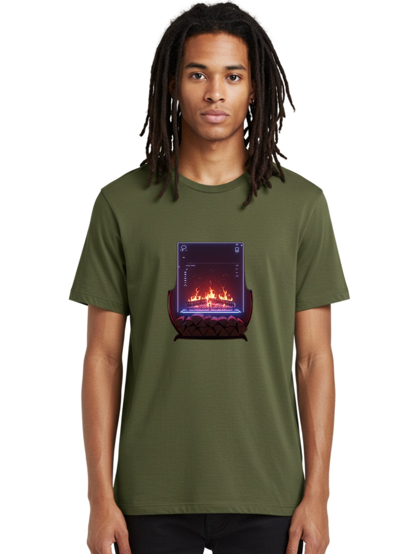 Virtual-Fireplace Men'S Graphic Tee, 100% Cotton, Comfortable Casual Summer Wear, Machine Washable, Vintage Camera, Old Camera, Antique Camera, Black Camera, Classic Photography, Photography Equipment, Nostalgic Device, Film Camera, Camera Art Bal574 28