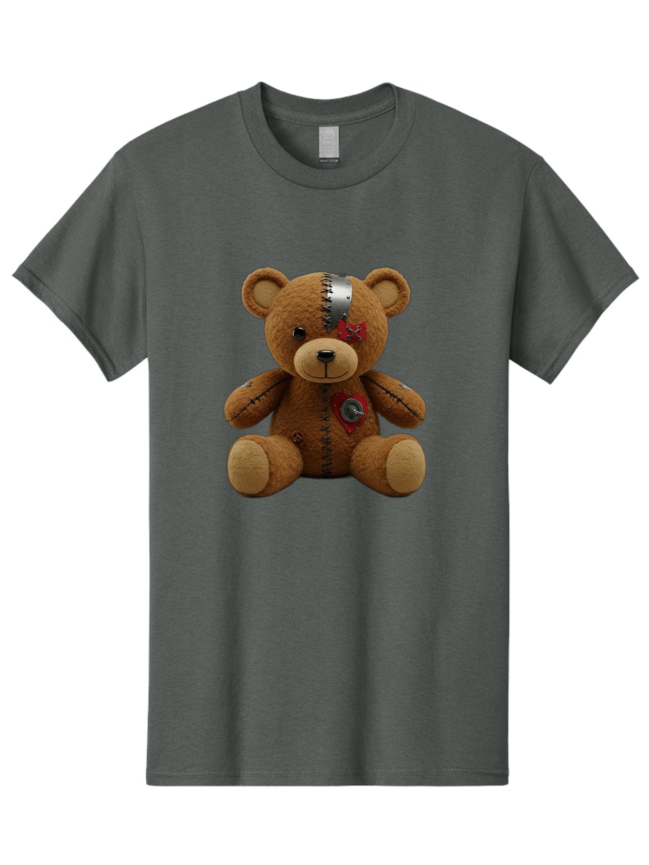 Voodoo-Teddy-Bear-1 Men'S Graphic Tee, 100% Cotton, Comfortable Casual Summer Wear, Machine Washable, Vintage Camera, Old Camera, Antique Camera, Black Camera, Classic Photography, Photography Equipment, Nostalgic Device, Film Camera, Bal575 4