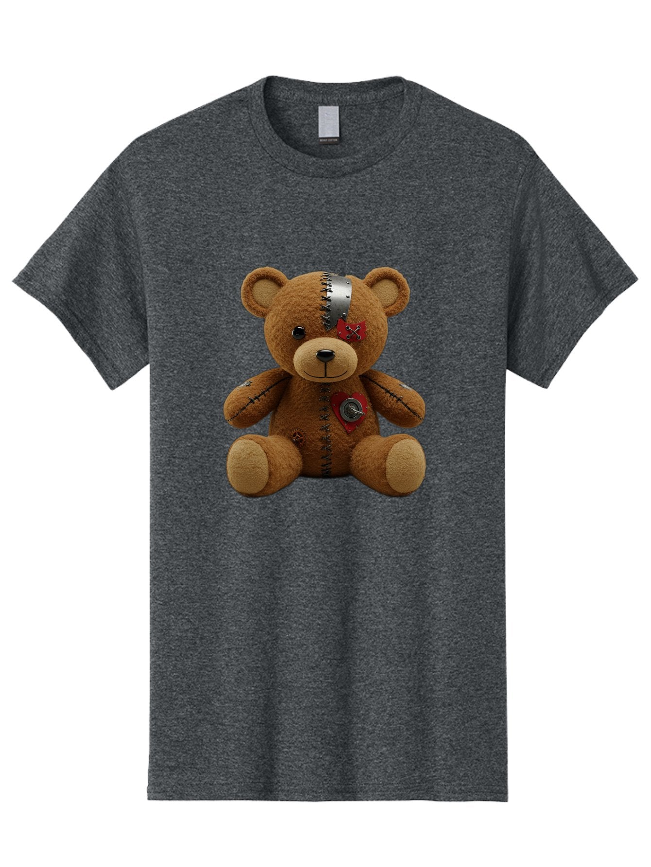 Voodoo-Teddy-Bear-1 Men'S Graphic Tee, 100% Cotton, Comfortable Casual Summer Wear, Machine Washable, Vintage Camera, Old Camera, Antique Camera, Black Camera, Classic Photography, Photography Equipment, Nostalgic Device, Film Camera, Bal575 6